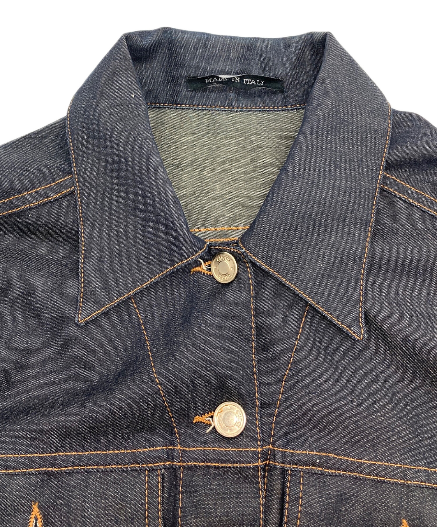 中古・古着通販】GUCCI (グッチ) トムフォード期 デニムジャケット
