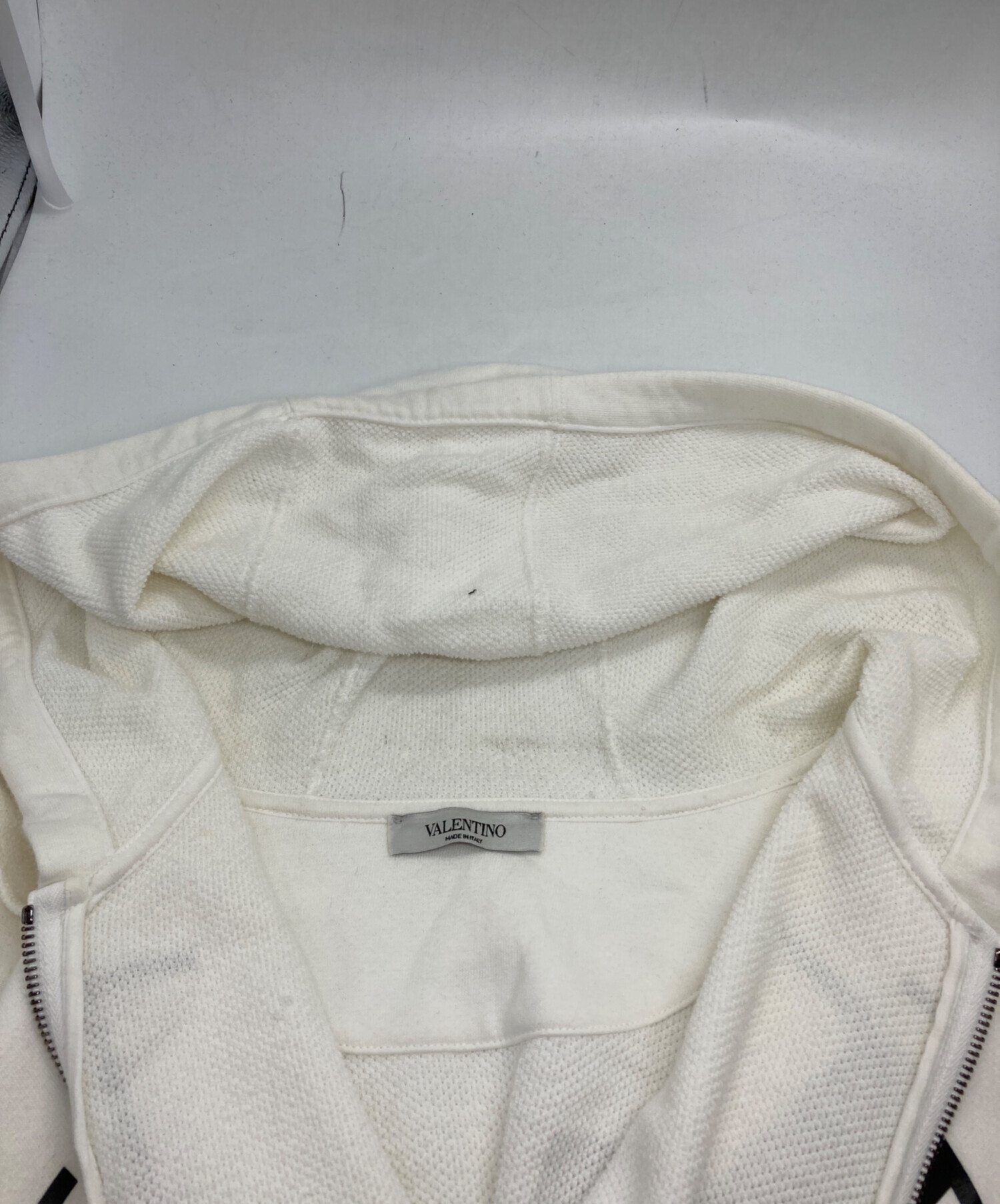 中古・古着通販】VALENTINO (ヴァレンティノ) ロゴプリント ジップ