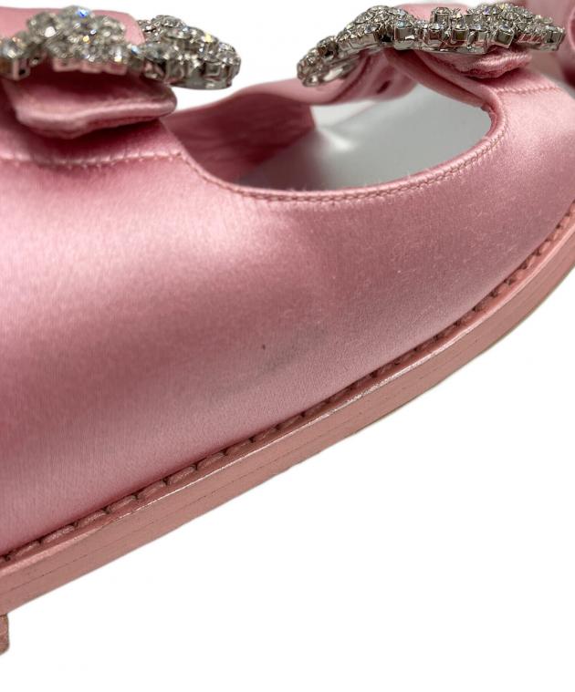 中古・古着通販】Manolo Blahnik (マノロ ブラニク) ストラスハンギシ