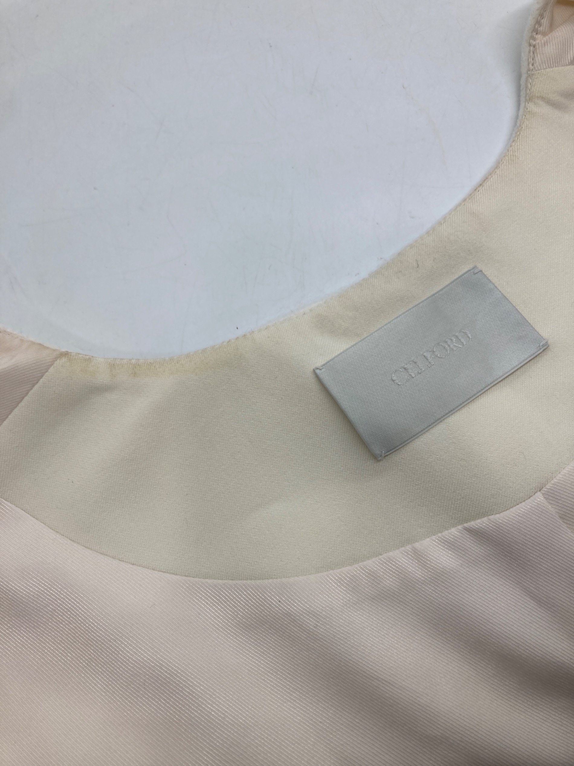 中古・古着通販】CELFORD (セルフォード) 裾ファーロングジレ ホワイト