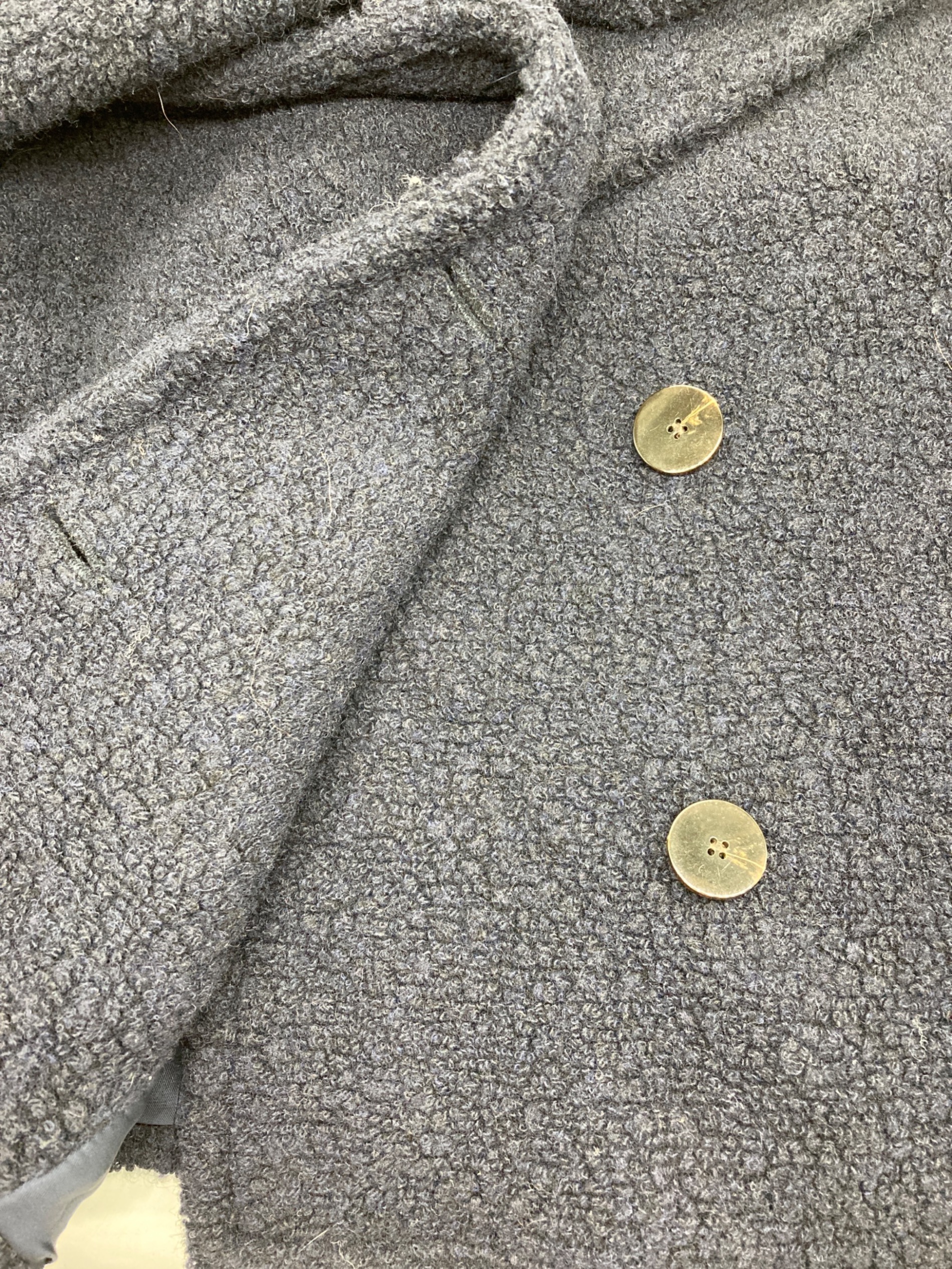 中古・古着通販】theory (セオリー) TEDDY FLEECE FAUX FUR PEACOAT