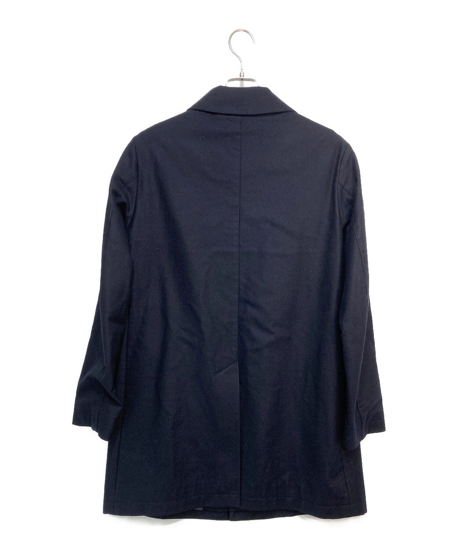 新品同様✨　マッキントッシュ　ステンカラーコート　ネイビー　ロング　ウール　38 中古・古着通販】MACKINTOSH (マッキントッシュ) ウールステンカラー