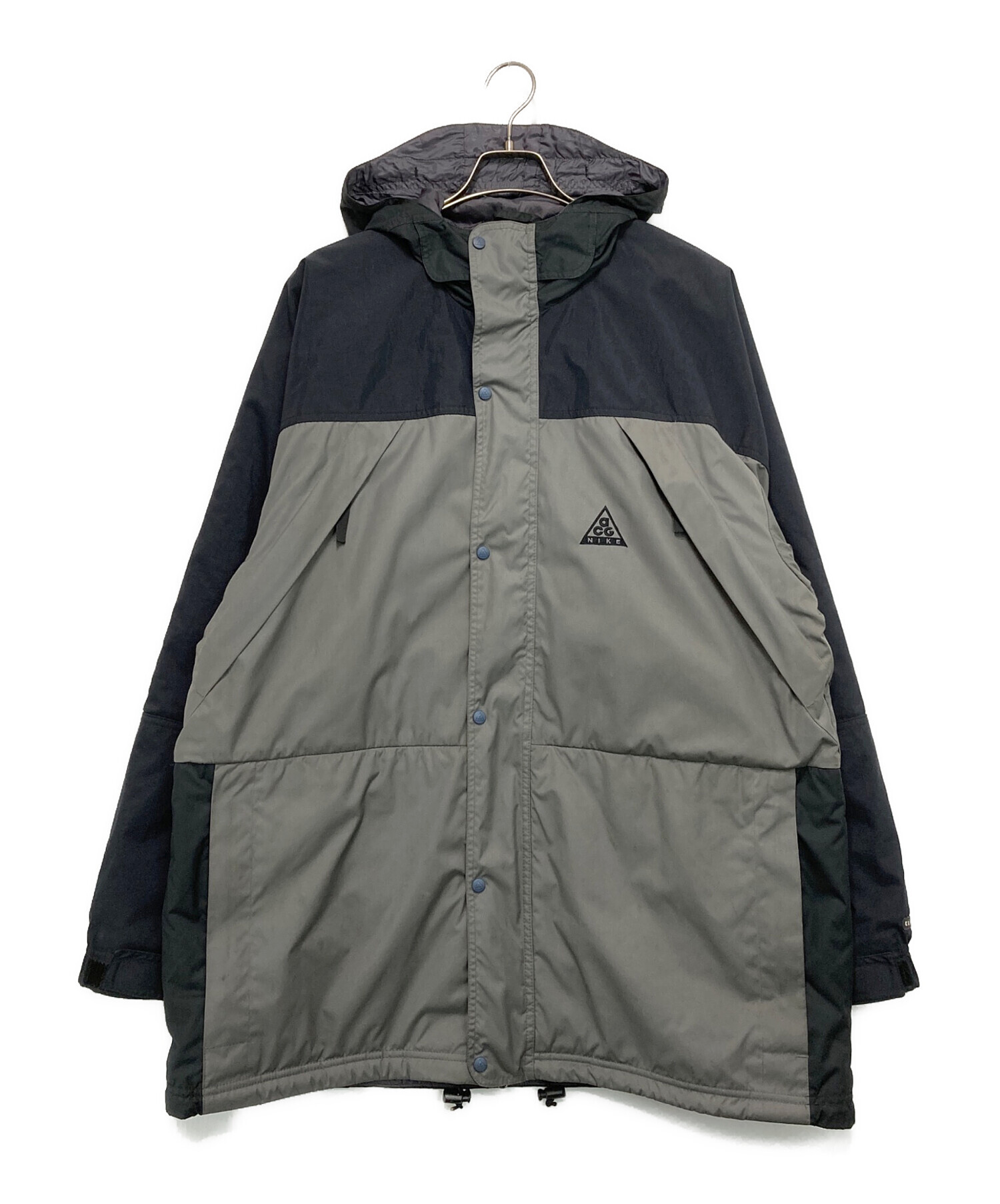 Nike ACG 90s ナイロン 中綿ダウンジャケット グレー L 中古・古着通販】NIKE ACG (ナイキエーシージー) 90's マウンテン
