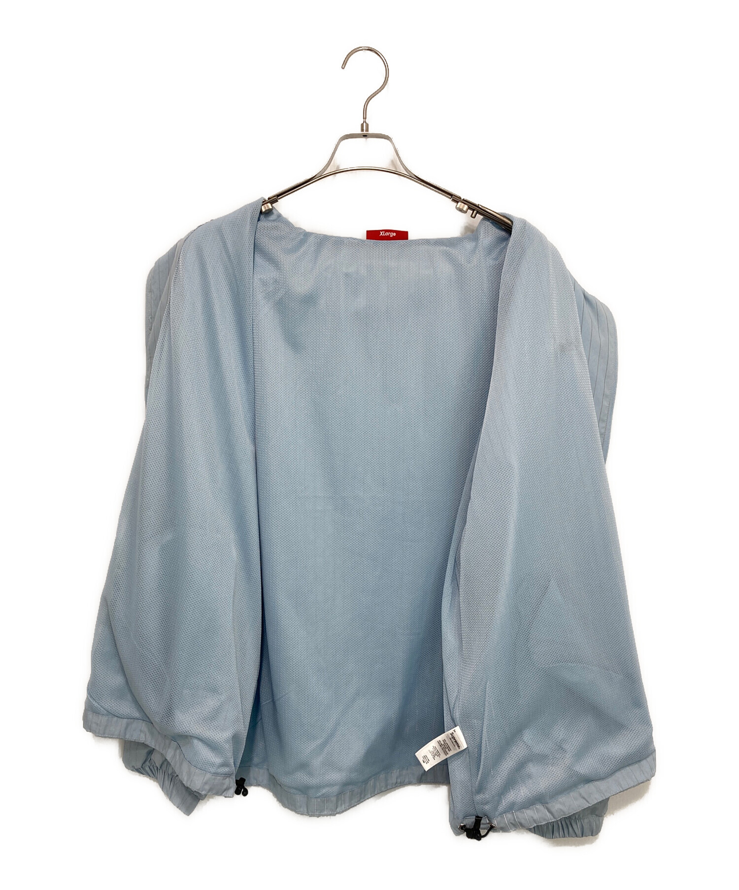 ジャケット・アウター M Supreme Pinstripe Track Jacket Blue 中古・古着通販】SUPREME (シュプリーム) Reflective Pinstripe Track