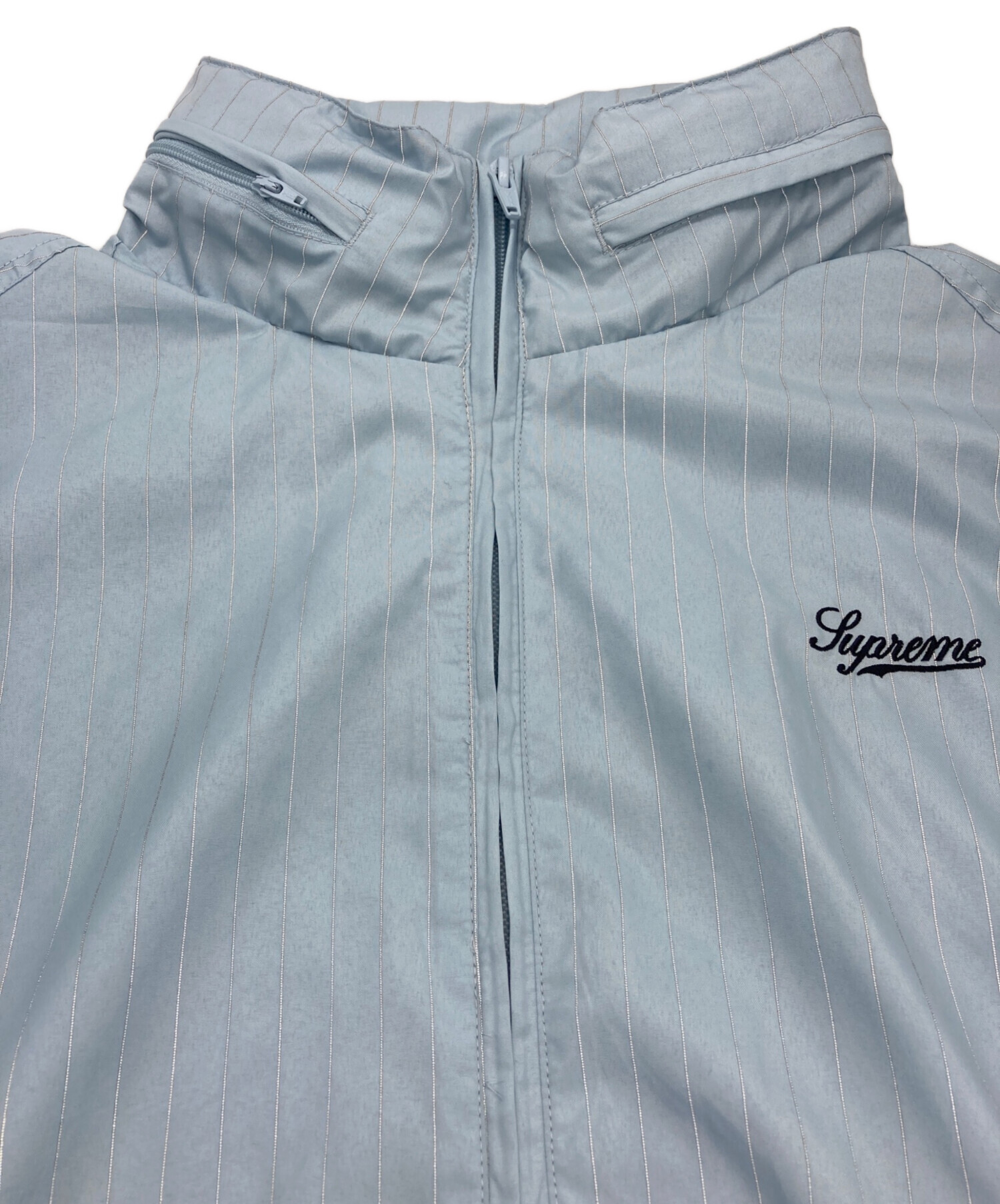 中古・古着通販】SUPREME (シュプリーム) Reflective Pinstripe Track