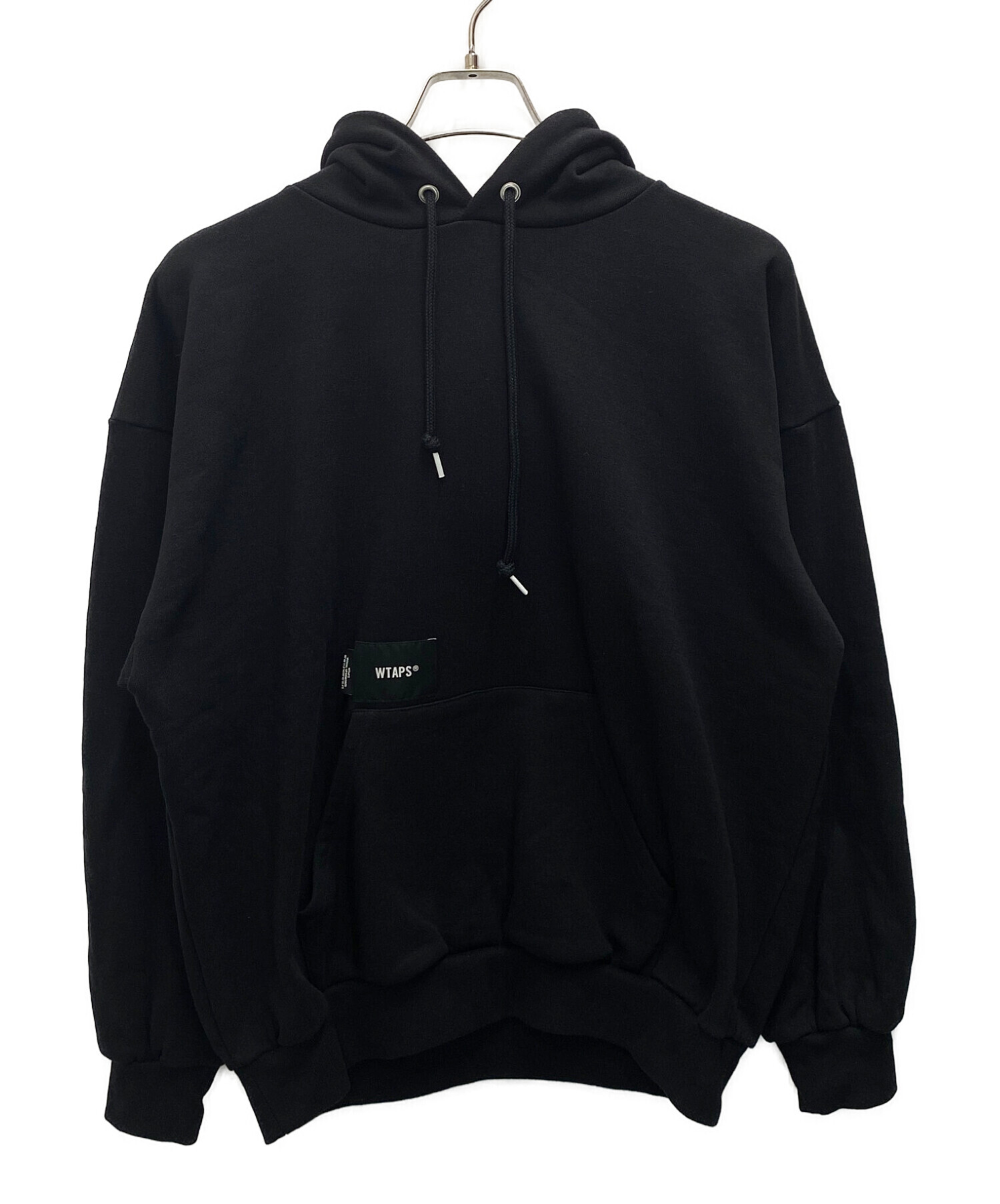 中古・古着通販WTAPS (ダブルタップス) CRST HOODY ブラック サイズ