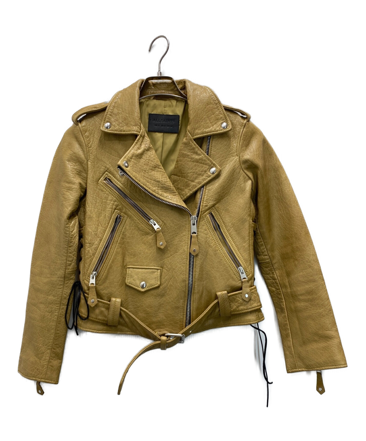 【値引き！美品】オールセインツ☆ライダースジャケット 中古・古着通販】ALL SAINTS (オールセインツ) レザーライダース