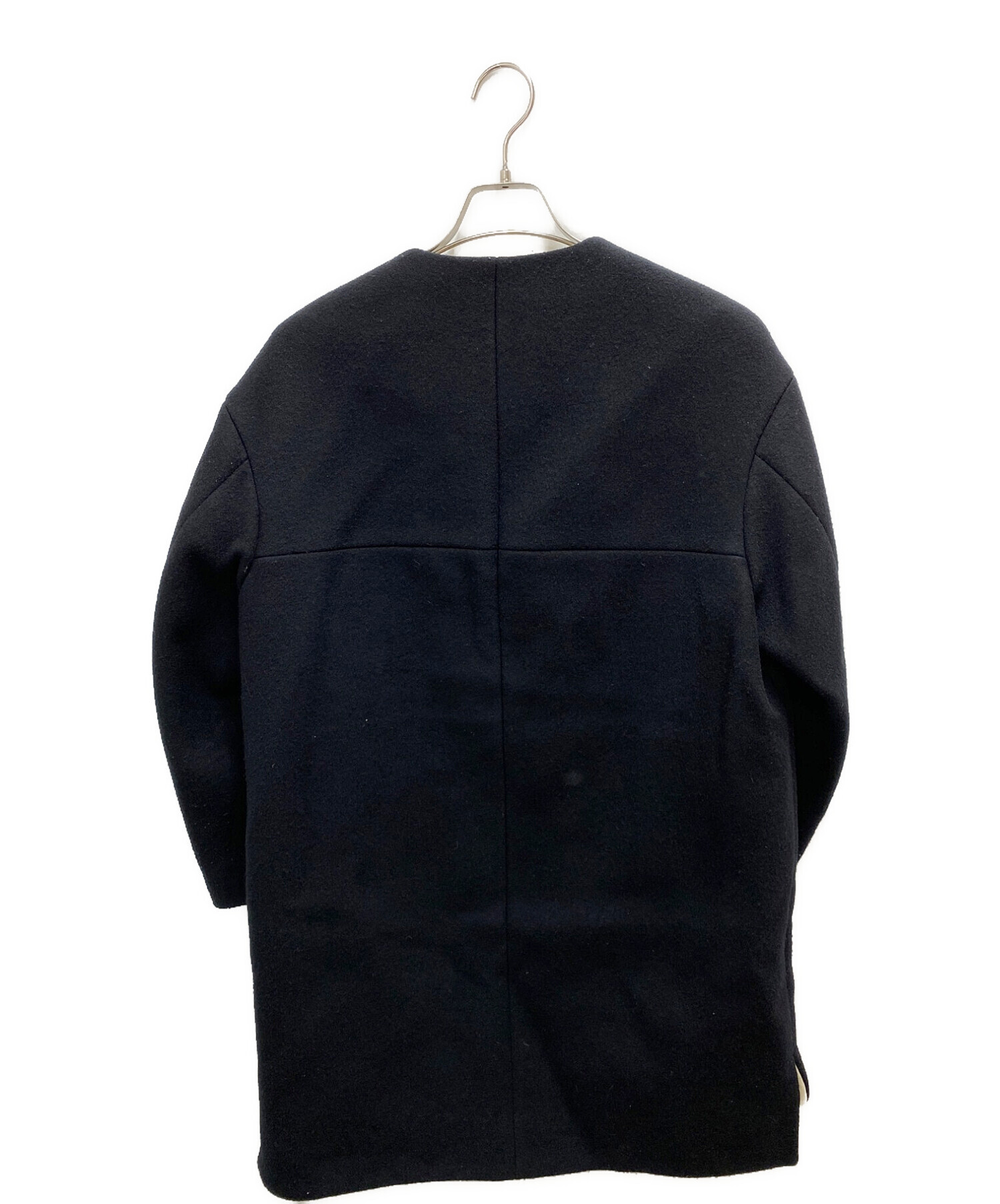 中古・古着通販】DRAWER (ドゥロワー) ドロップショルダーノーカラー