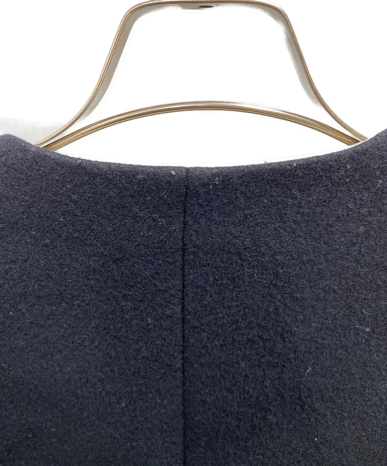 中古・古着通販】DRAWER (ドゥロワー) ドロップショルダーノーカラー