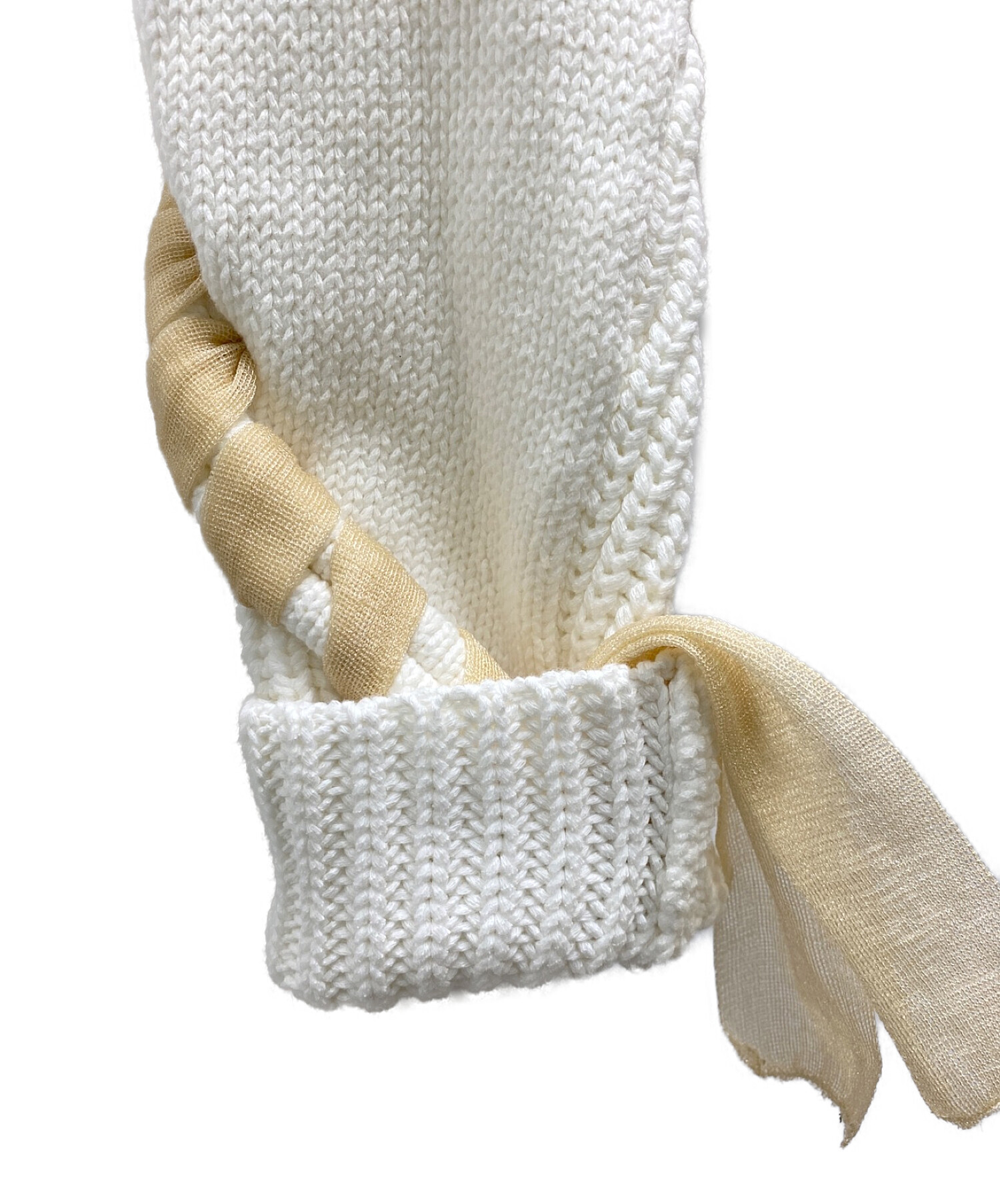 中古・古着通販】UN3D. (アンスリード) ブレイドショートニット