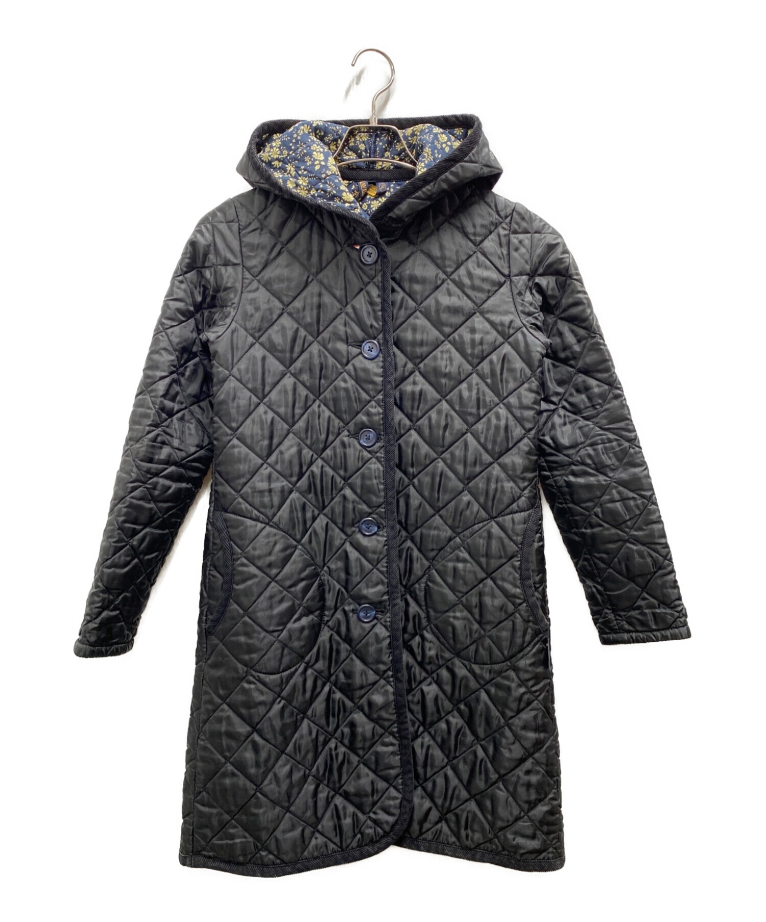 中古・古着通販】LAVENHAM (ラベンハム) リバティ柄キルティングコート  