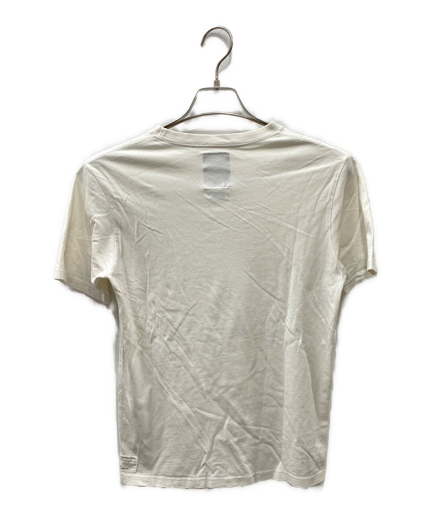 中古・古着通販】VISVIM (ビズビム) ビーズ装飾Tシャツ ホワイト 