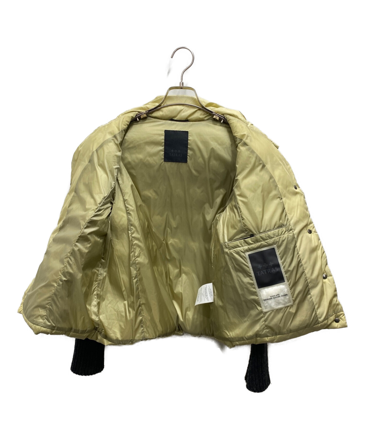 TATRAS タトラス 袖リブショートダウン