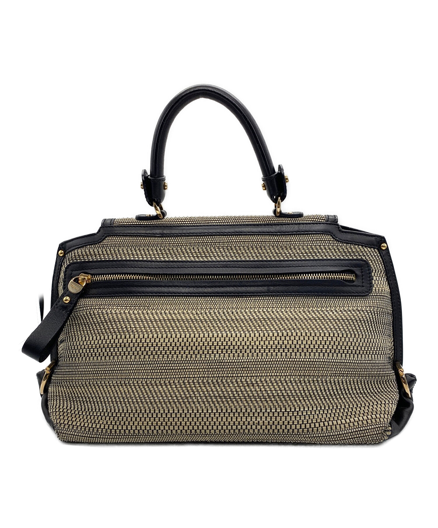 salvatore ferragamo 2way バッグ 総柄 ガンチーニ salvatore ferragamo 2way バッグ 総柄 ガンチーニ