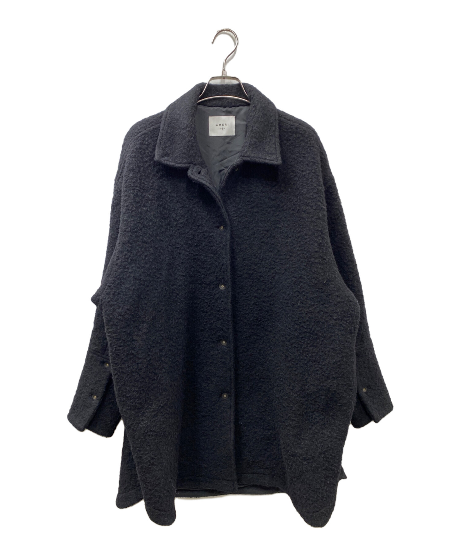 中古・古着通販】Ameri (アメリ) NAPPING WOOL SHIRT JACKET ナッ
