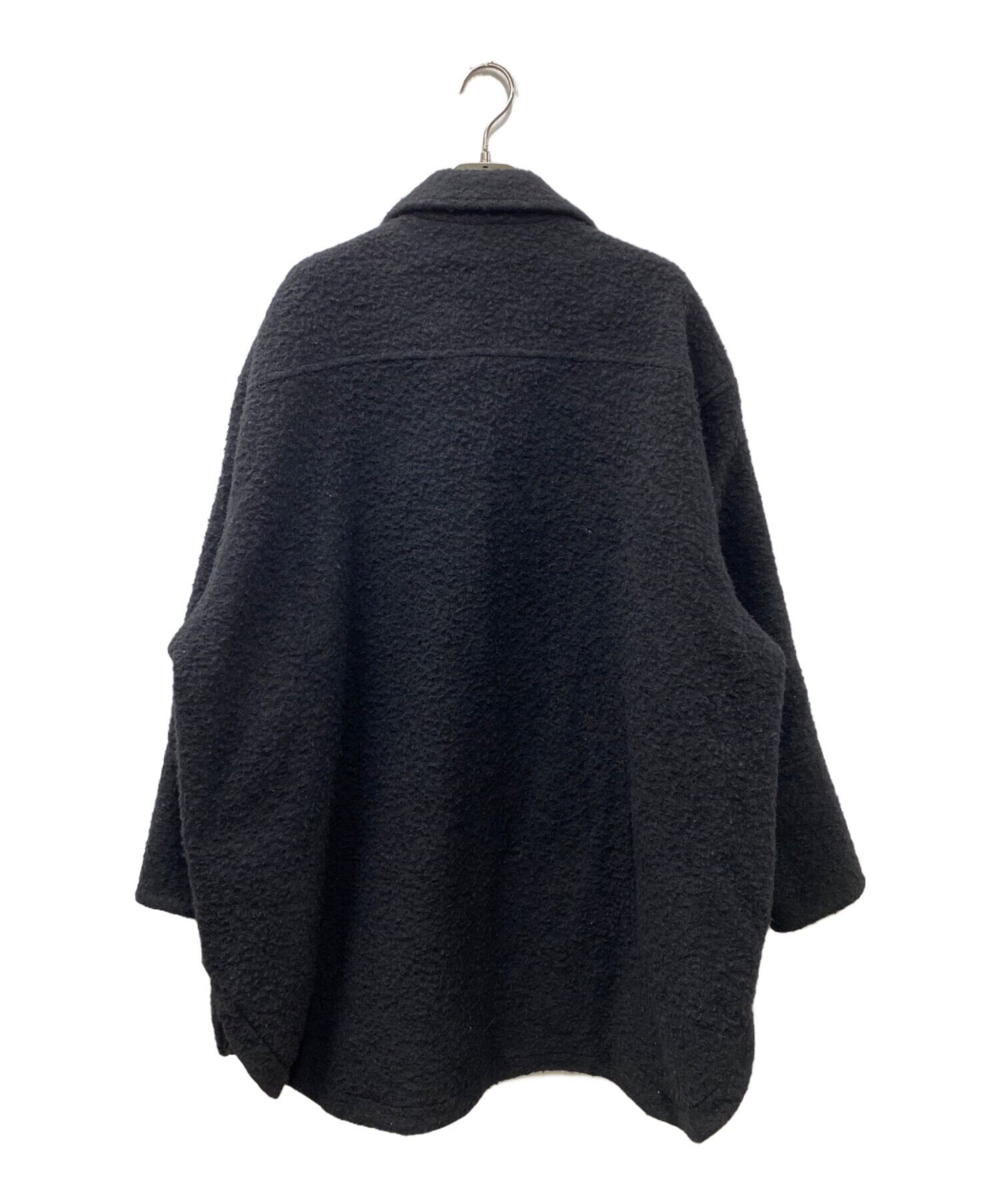 中古・古着通販】Ameri (アメリ) NAPPING WOOL SHIRT JACKET ナッ