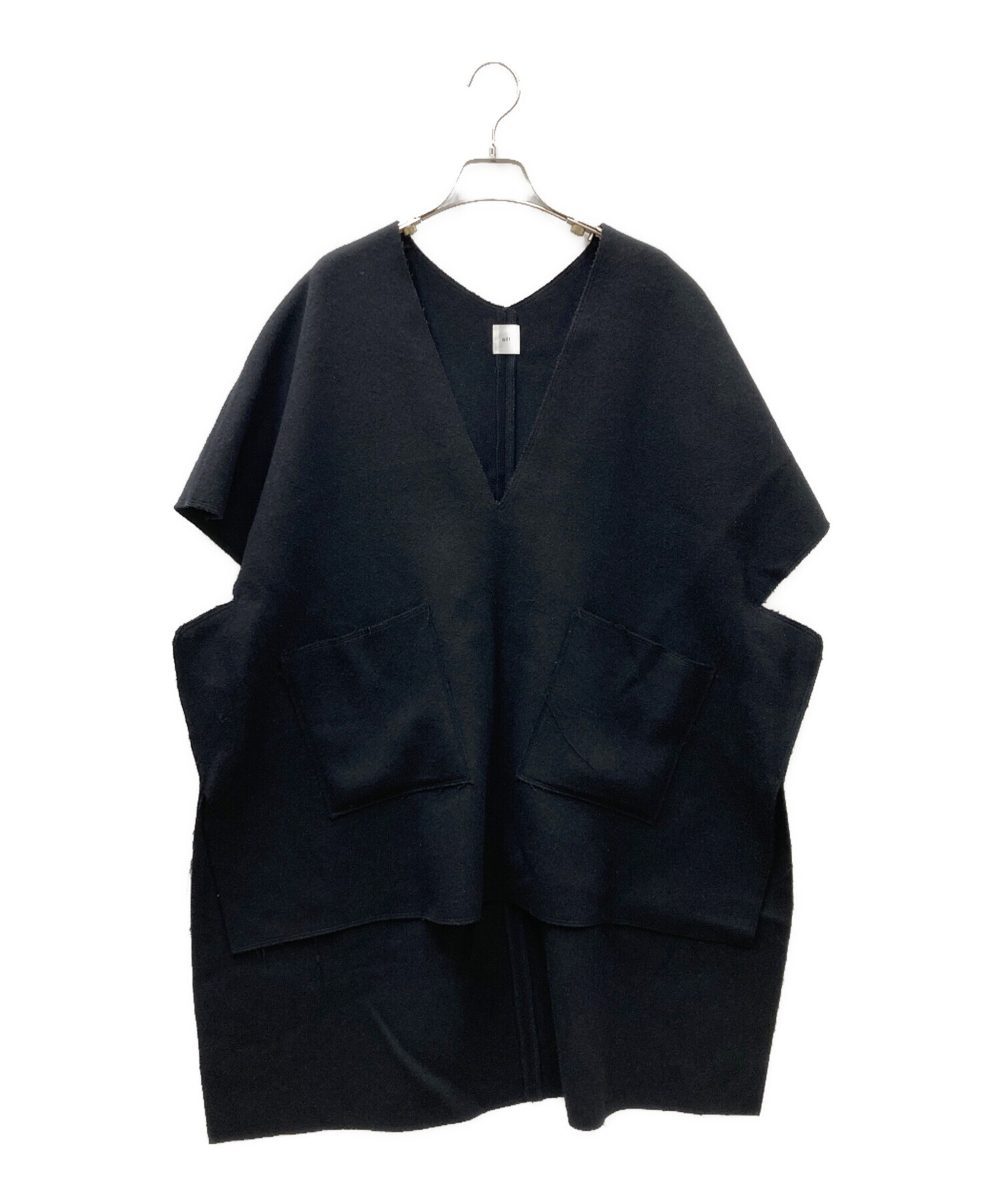 中古・古着通販】oll kyoto (オール キョウト) CARAMARI VEST ブラック  