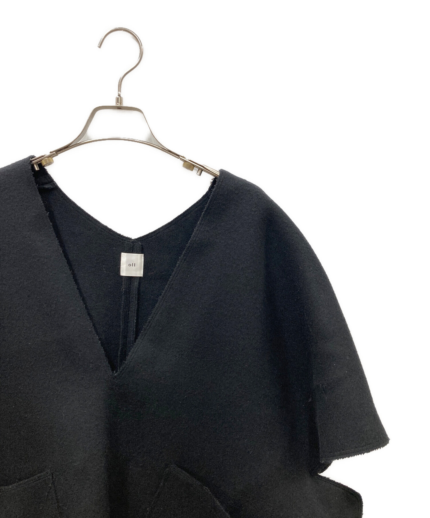 中古・古着通販】oll kyoto (オール キョウト) CARAMARI VEST ブラック  