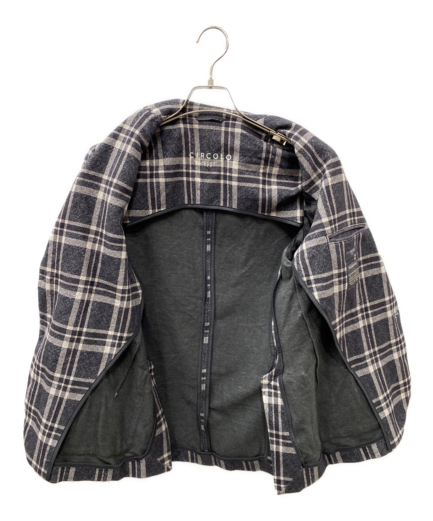 CIRCOLO 1901 チルコロ テーラードジャケット チェック 46 【公式通販】