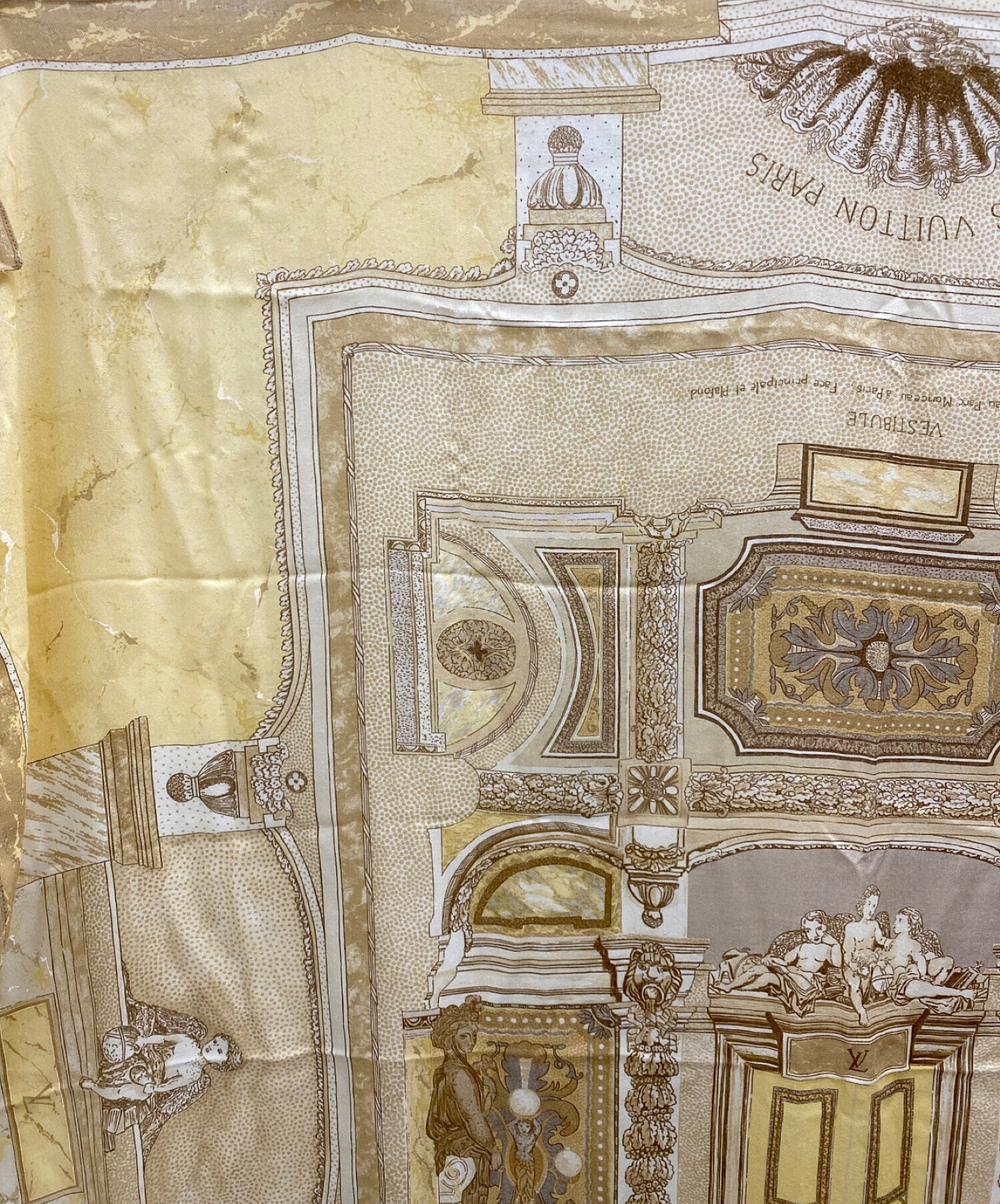 中古・古着通販】LOUIS VUITTON (ルイ ヴィトン) シルクカシミア大判  