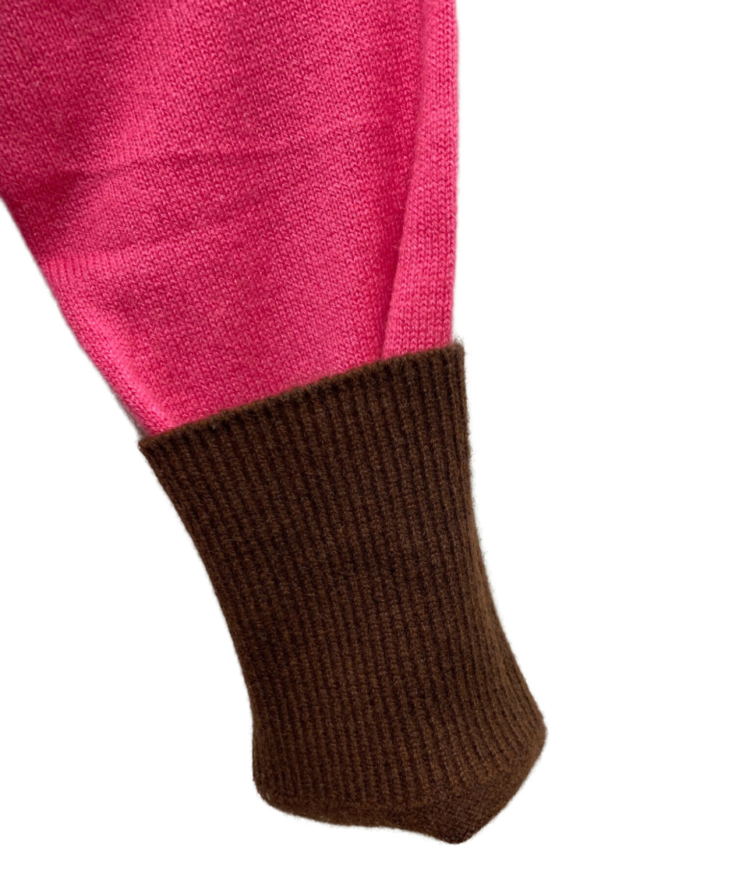 中古・古着通販】MONCLER (モンクレール) カシミヤニット ブラウン