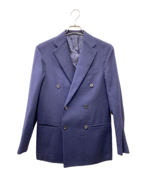 中古・古着通販】CARUSO (カルーゾ) ダブルジャケット ネイビー サイズ