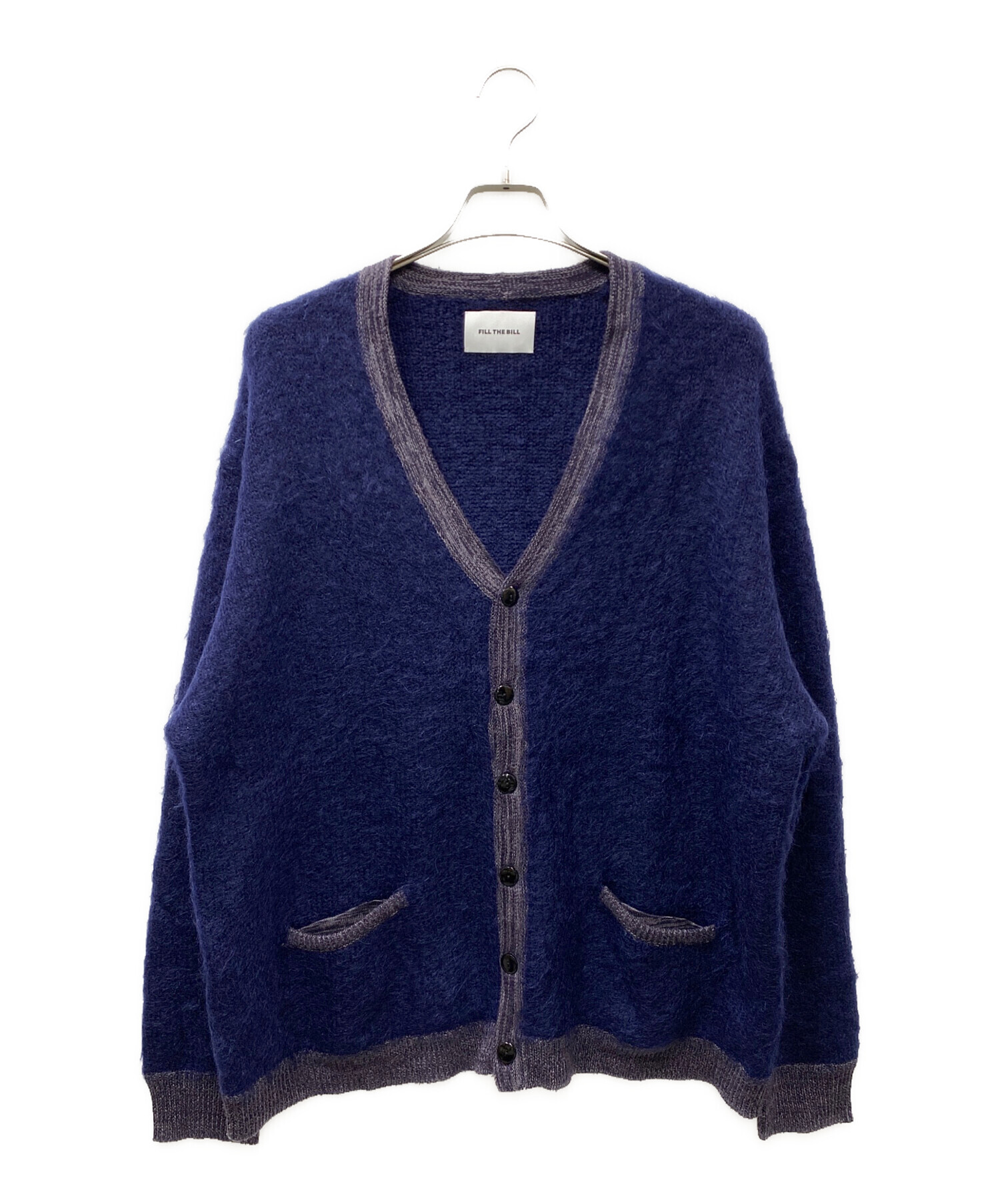 中古・古着通販】FILL THE BILL (フィルザビル) モヘアカーディガン