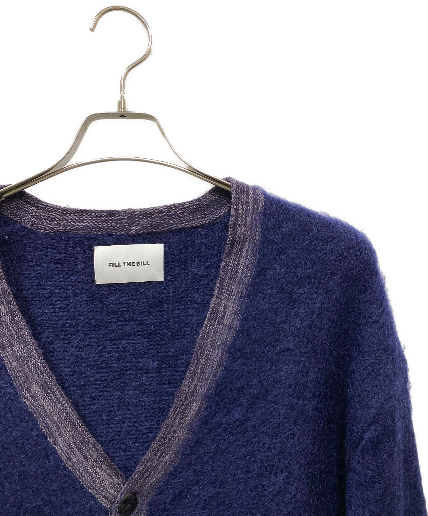 中古・古着通販】FILL THE BILL (フィルザビル) モヘアカーディガン