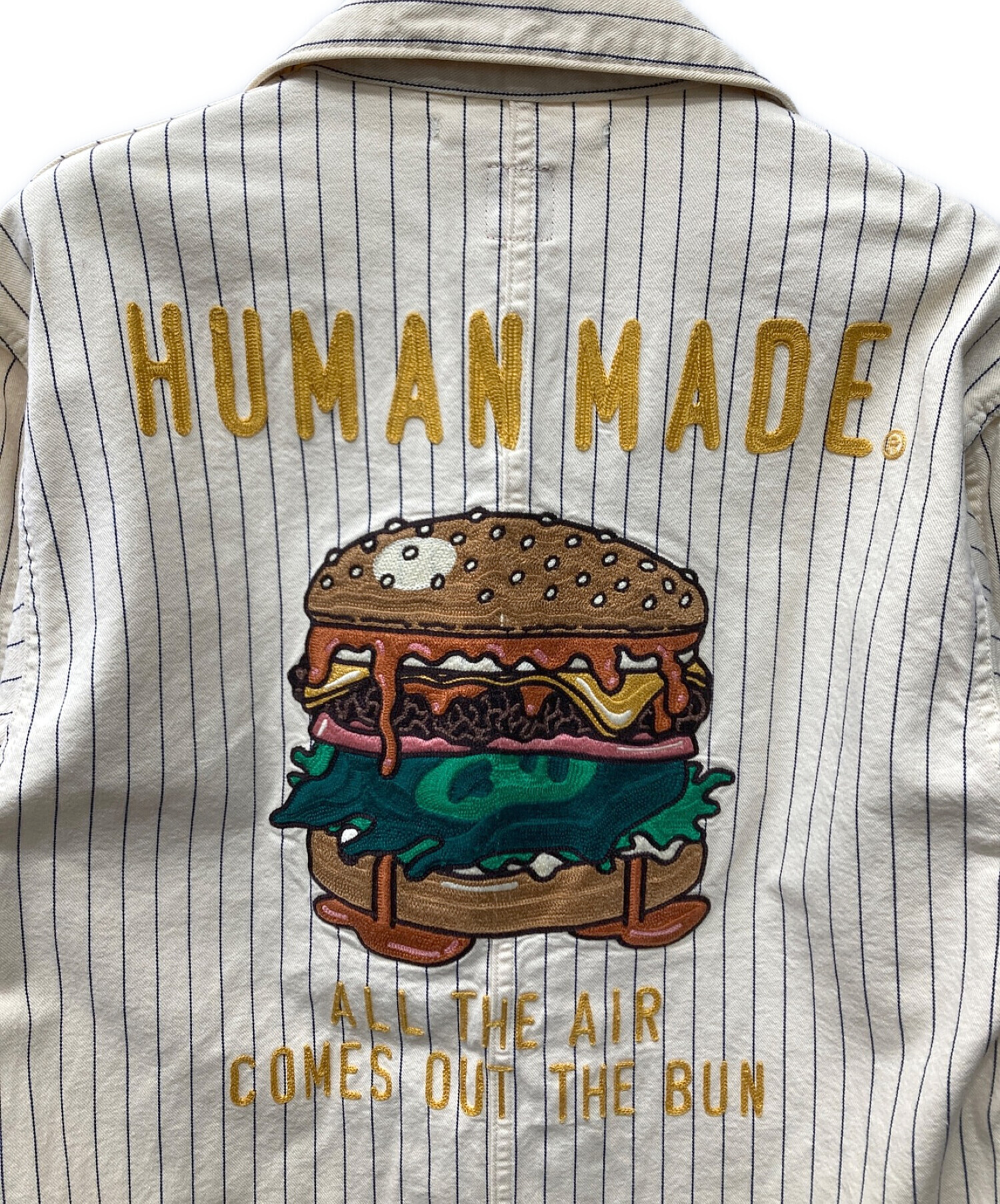 中古・古着通販】HUMAN MADE (ヒューマンメイド) ハンバーガー刺繍 