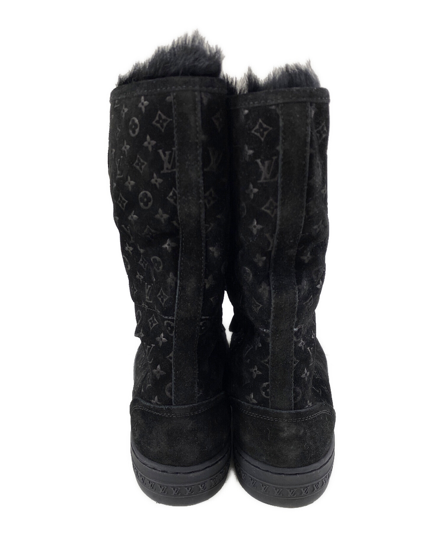 ルイヴィトン　ショートブーツ　39.5(26cm) 中古・古着通販】LOUIS VUITTON (ルイ ヴィトン) モノグラム