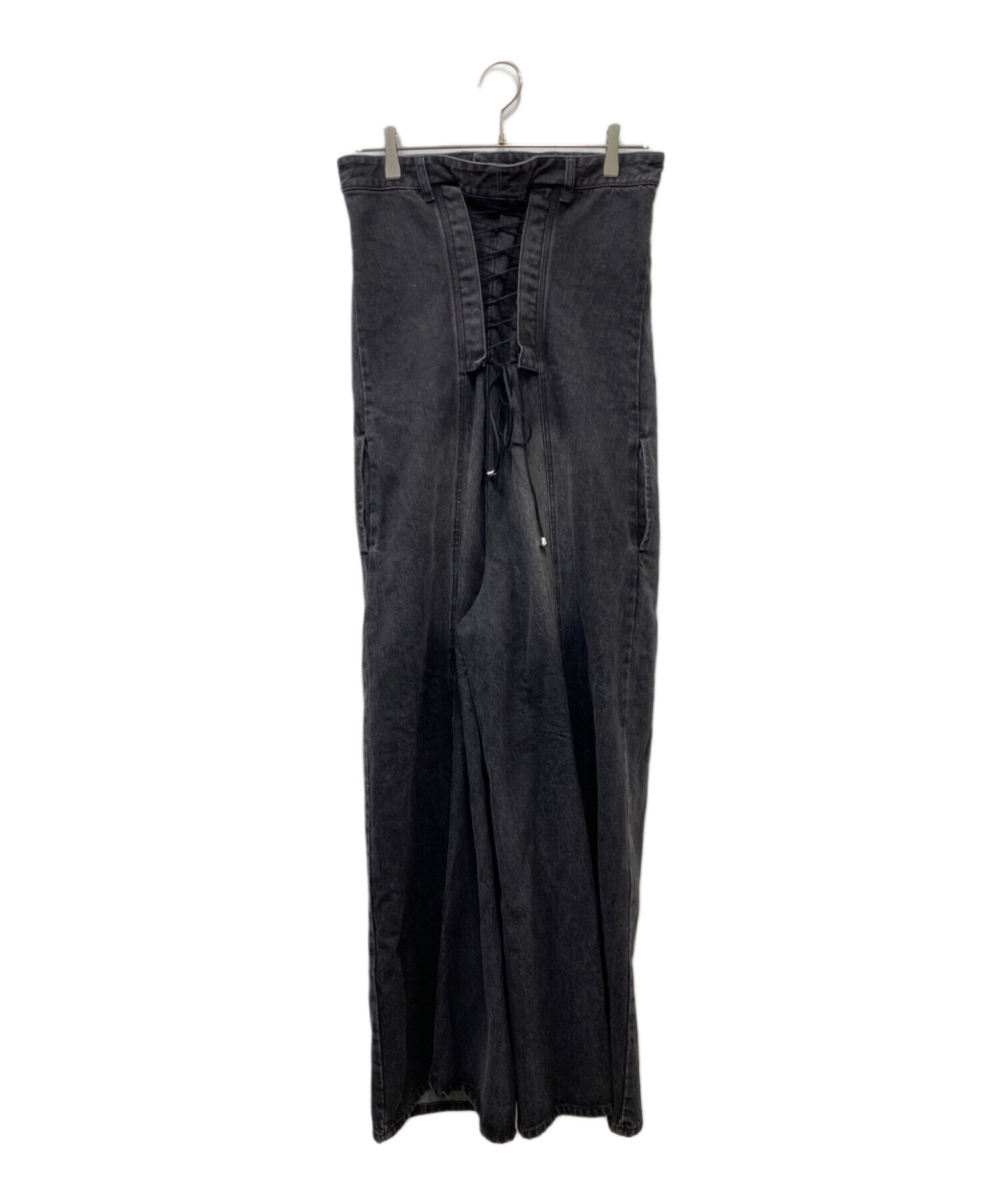 knuth marf lace up all in one denim mサイズ