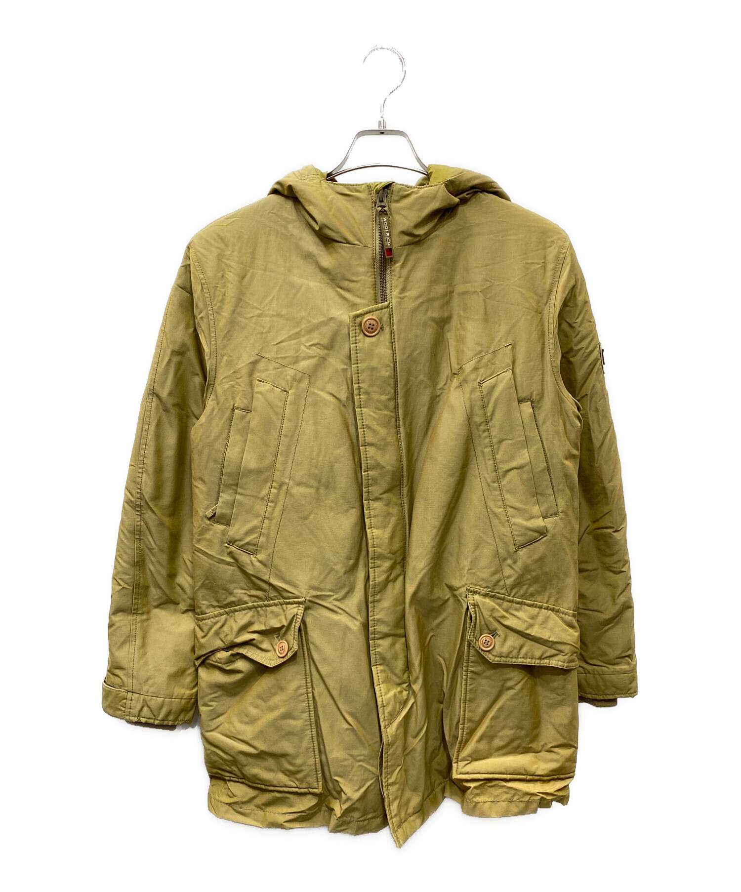 中古・古着通販】WOOLRICH (ウールリッチ) ダウンジャケット ベージュ 
