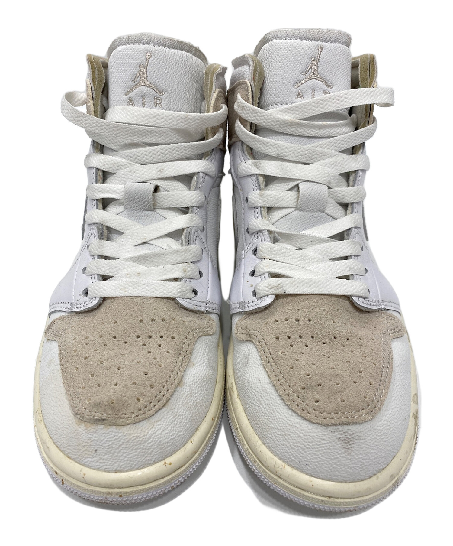 中古・古着通販】NIKE (ナイキ) AIR Jordan 1 MID SE Craft ホワイト 