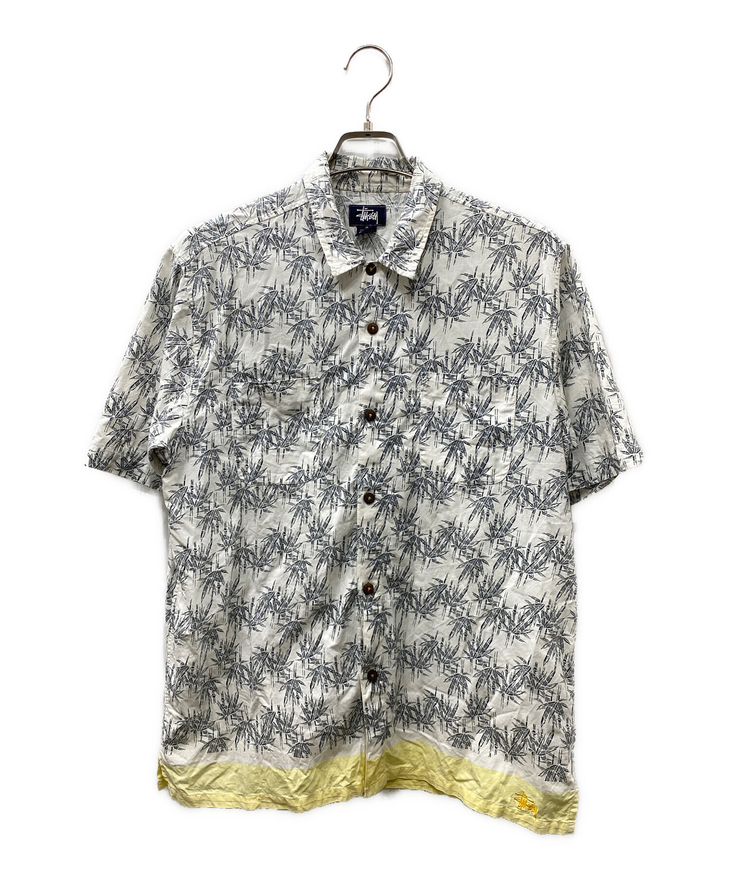 中古・古着通販】stussy (ステューシー) 90S バンブープリント 半袖 