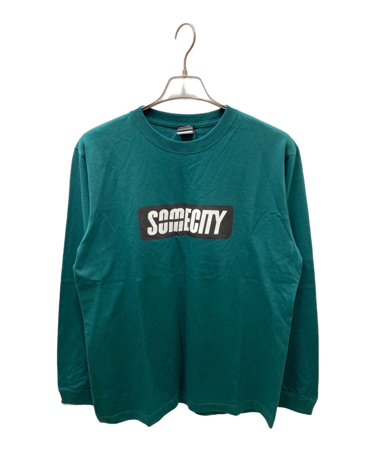 中古・古着通販】SOMECITY (サムシティ) Logo Long Tee -PICK UP 中古・古着通販】SOMECITY (サムシティ) Logo Long Tee -PICK UP