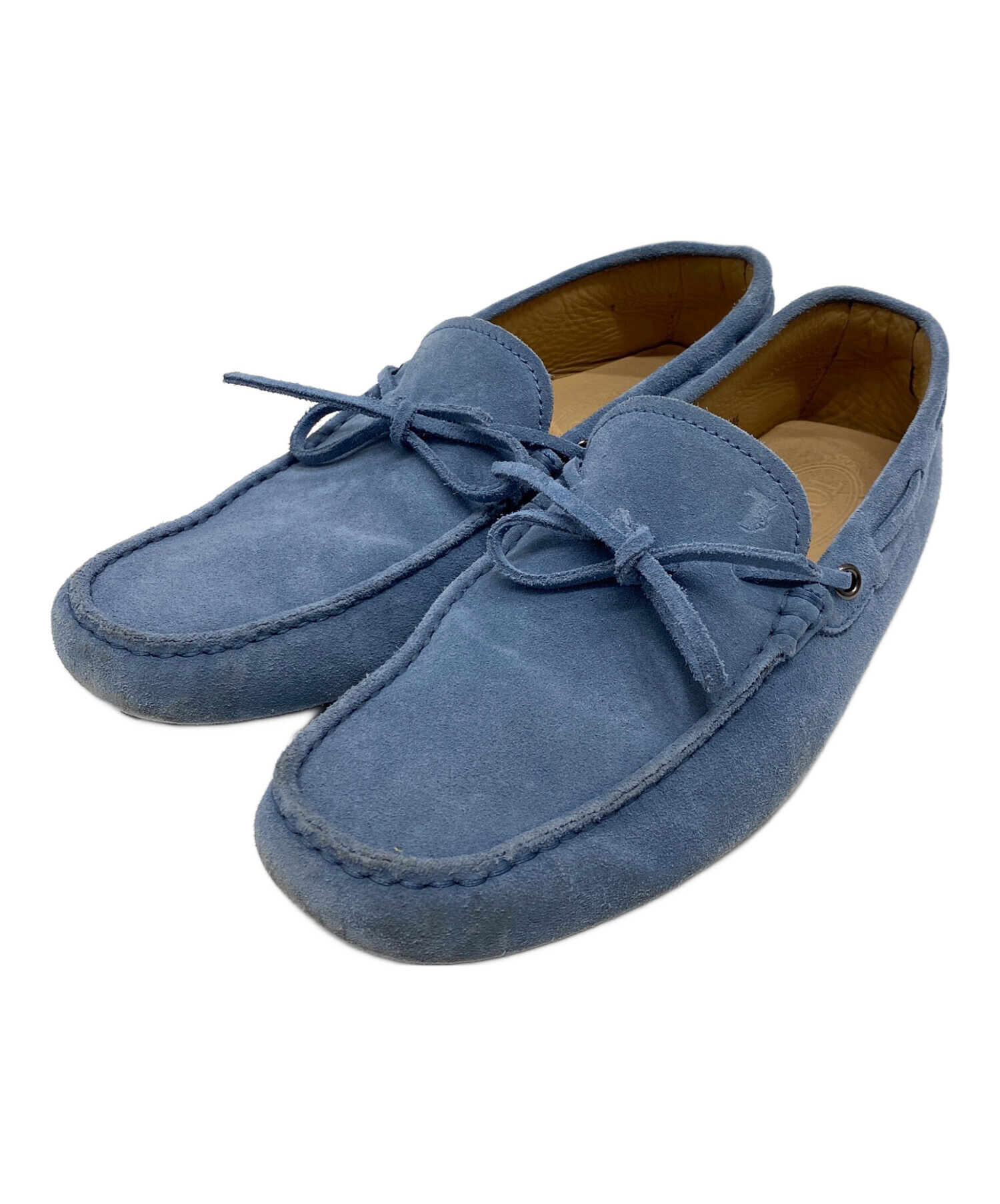 TOD'S TOD'S トッズ ドライビングシューズ ネイビー スエード