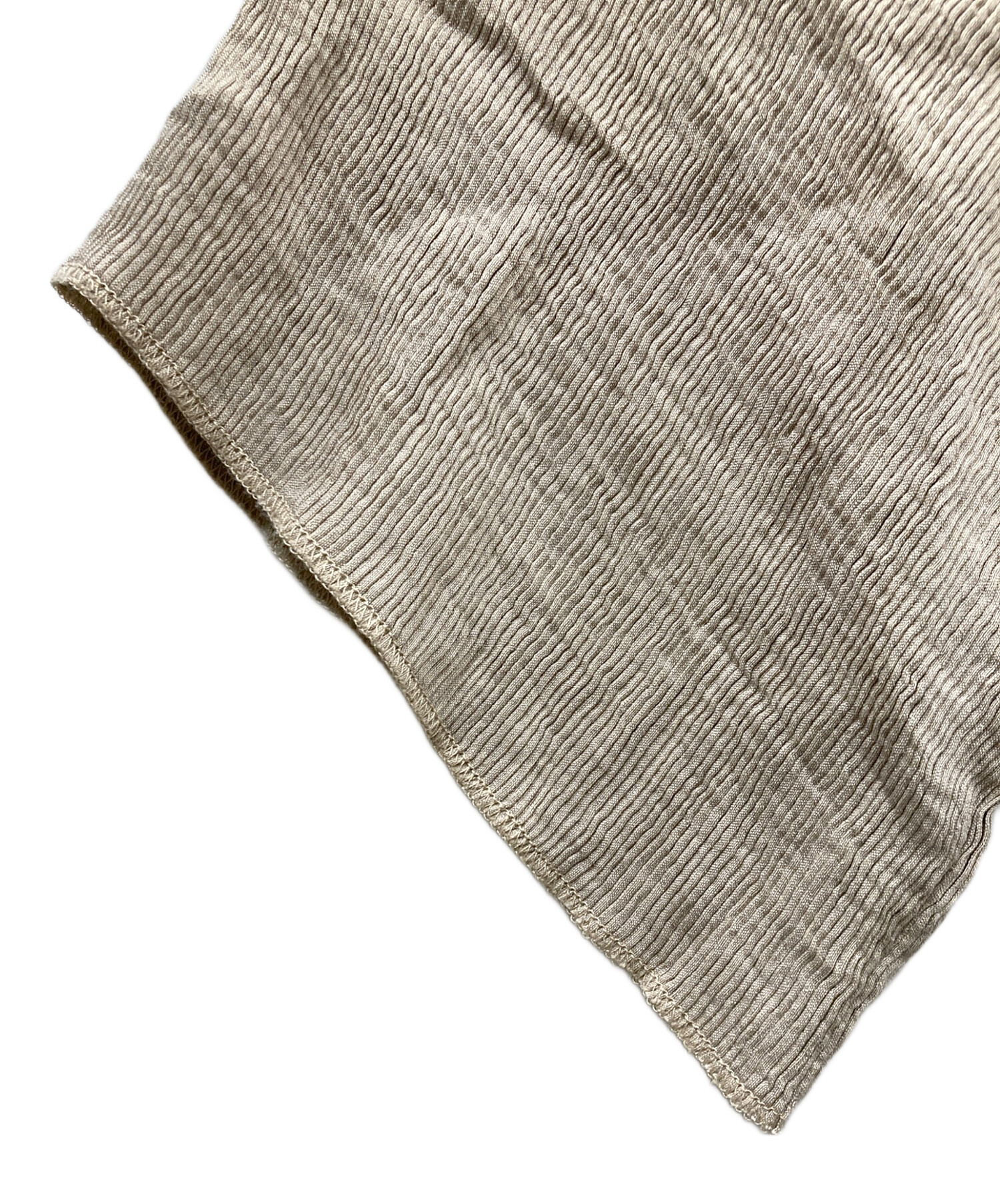 中古・古着通販】CLANE (クラネ) VERTICAL JACQUARD LOOSE TOPS 