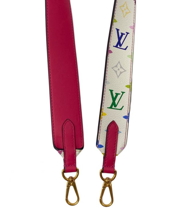 【正規品】未使用★ルイ・ヴィトン　携帯ストラップ　小物ストラップなど　革紐 中古・古着通販】LOUIS VUITTON (ルイ ヴィトン) モノグラムマルチ