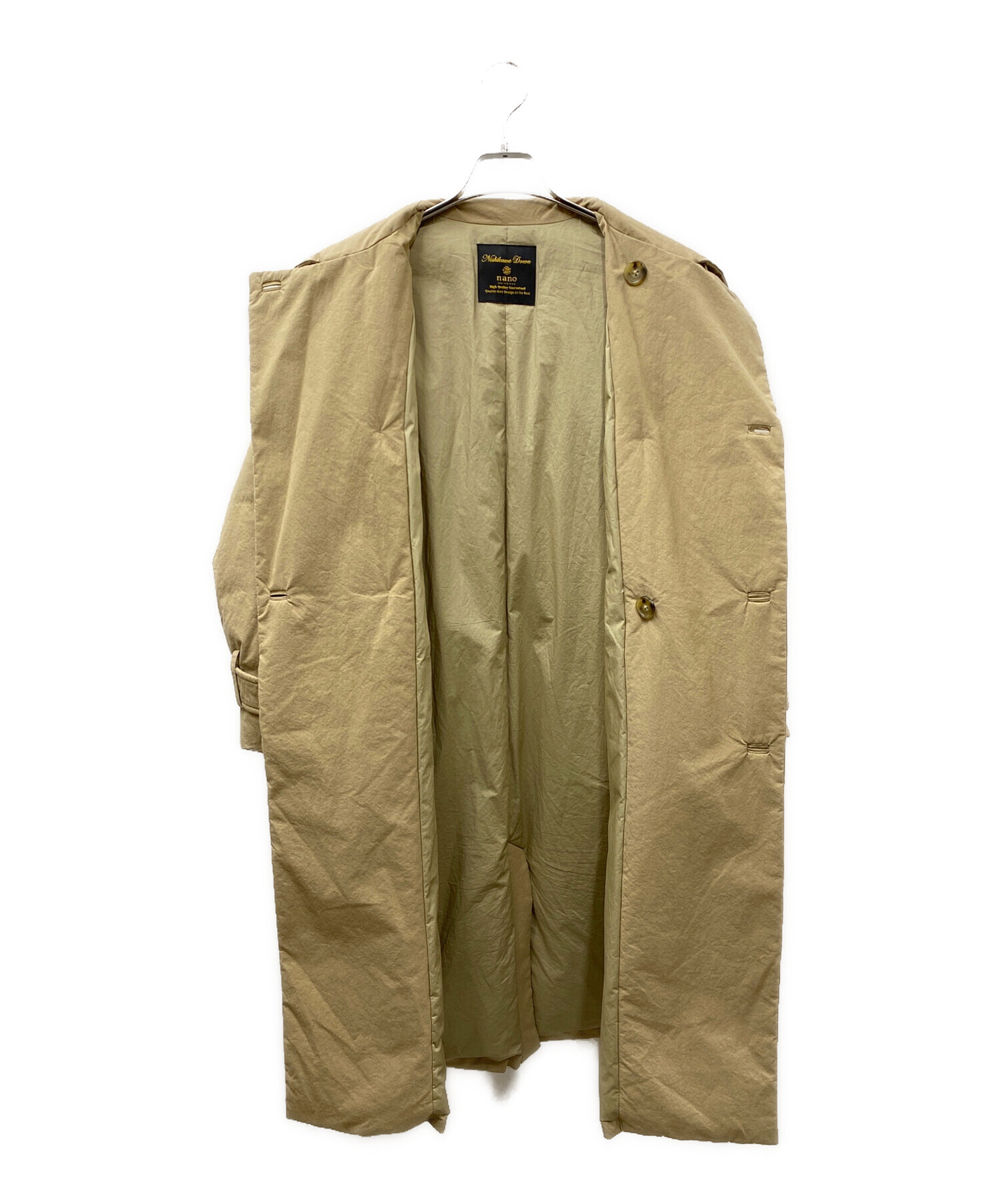 中古・古着通販】nano・universe (ナノ・ユニバース) 西川ダウン