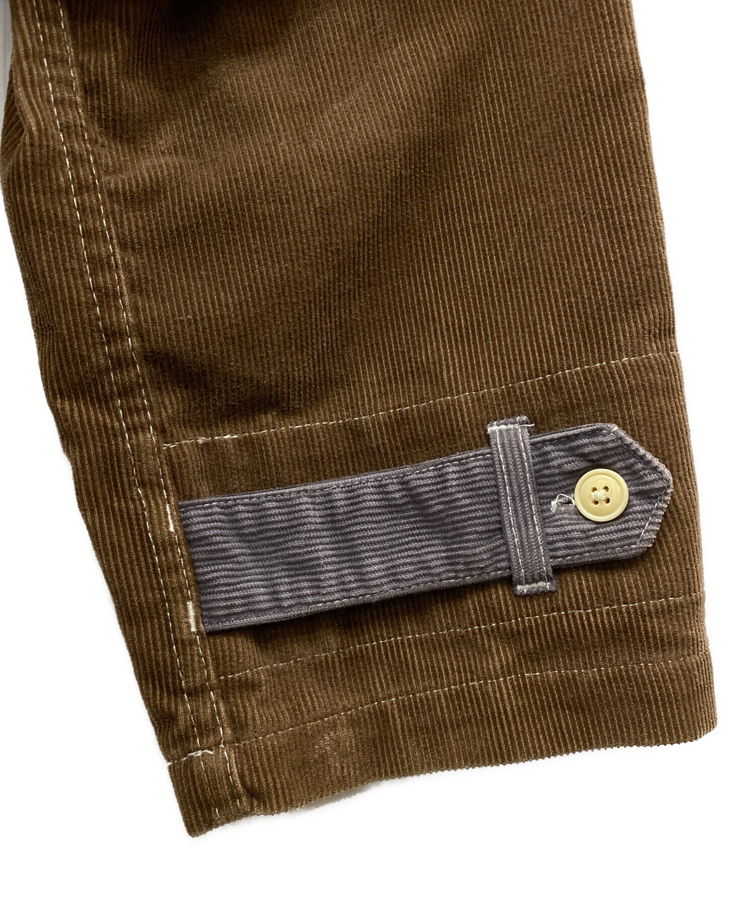 AiE / パッチワークコーデュロイフーデッドジャケット/S/コットン/マルチカラー 中古・古着通販】AiE (エーアイイー) パッチワークコーデュロイ