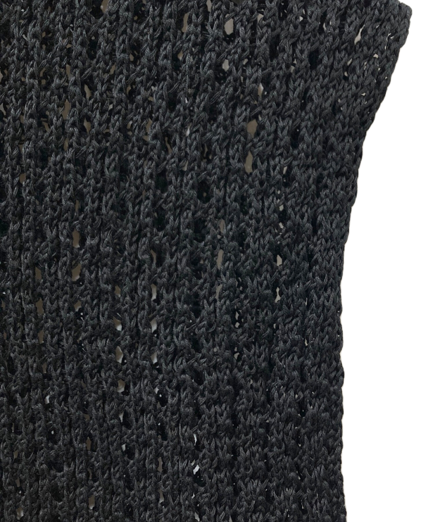 中古・古着通販】Jieda (ジエダ) KNIT VEST ニットベスト ブラック 