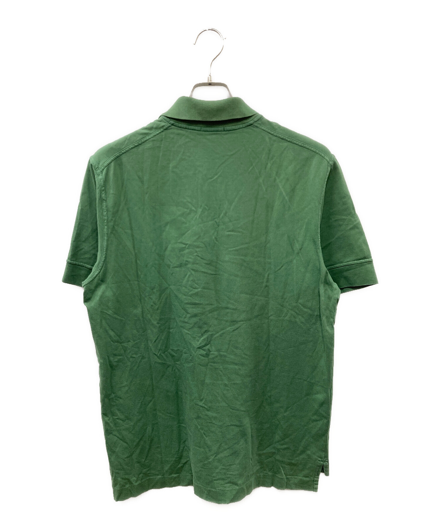 今季 新品 STONE ストーンアイランド ポロシャツ オリーブ M STONE ISLAND ストーンアイランド ショートスリーブポロシャツ