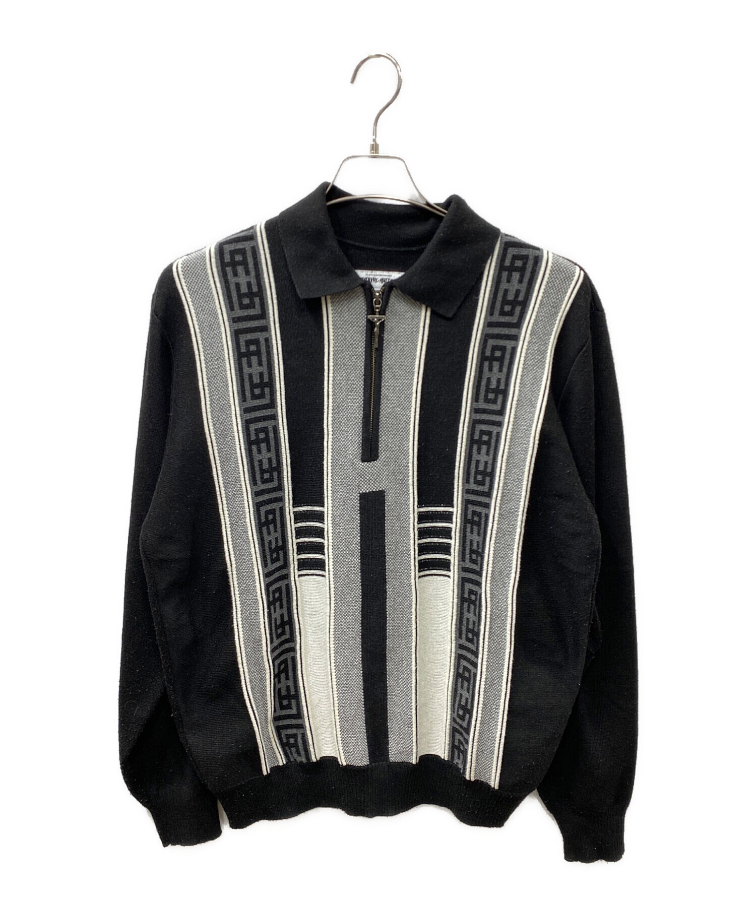 MAMMuR 　FUCKING AWESOME モノグラム ジップポロ MAMMuR 様専用 FUCKING AWESOME モノグラム ジップポロ