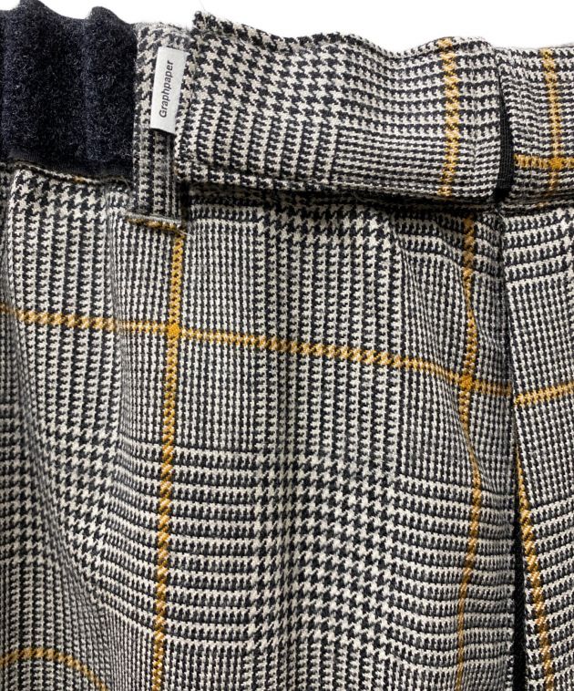 中古・古着通販】Graphpaper (グラフペーパー) GLENCHECK WOOL 中古・古着通販】Graphpaper (グラフペーパー) GLENCHECK WOOL