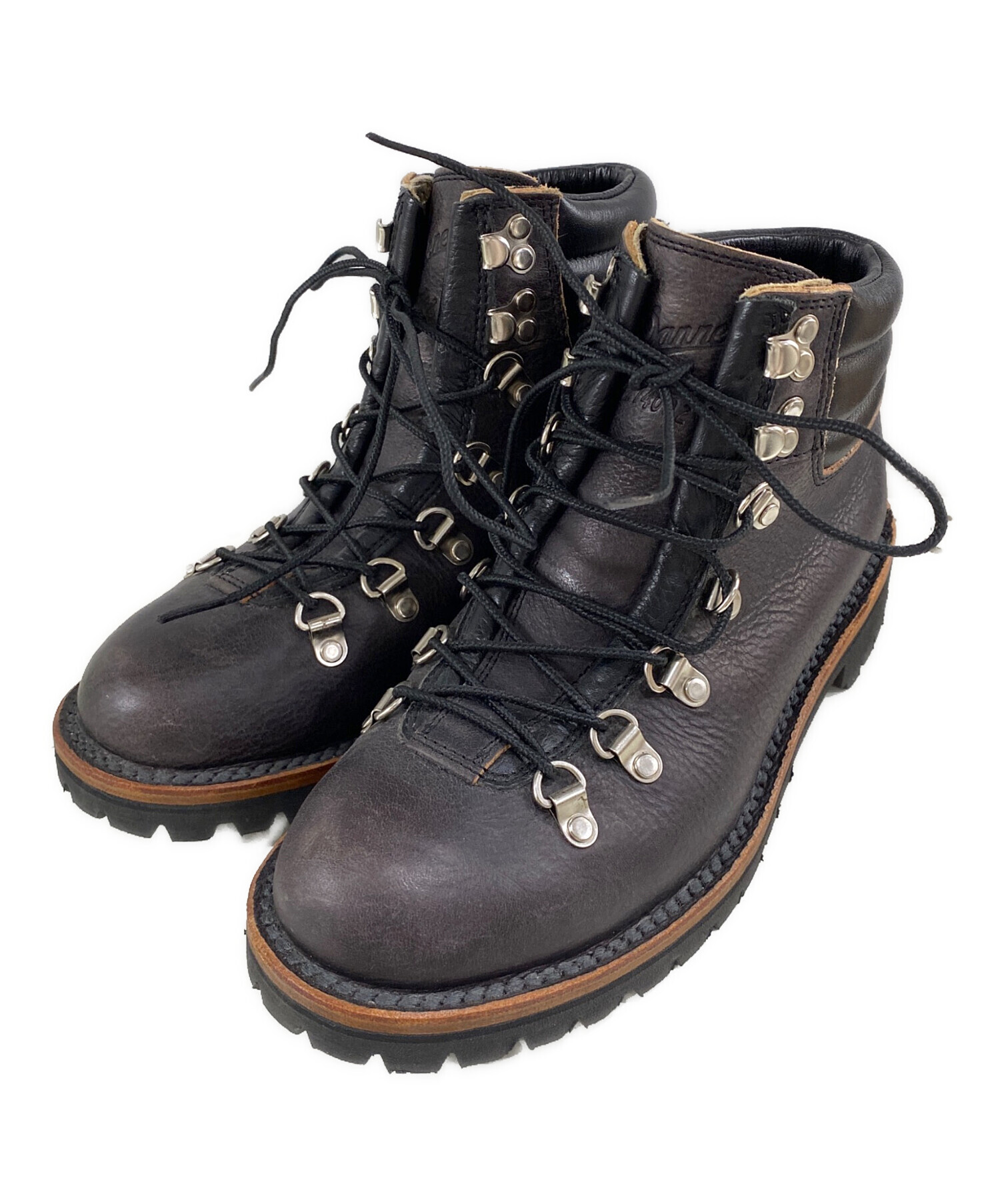 Danner トレッキングブーツ ブラック 中古・古着通販】Danner (ダナー) トレッキングブーツ ブラック