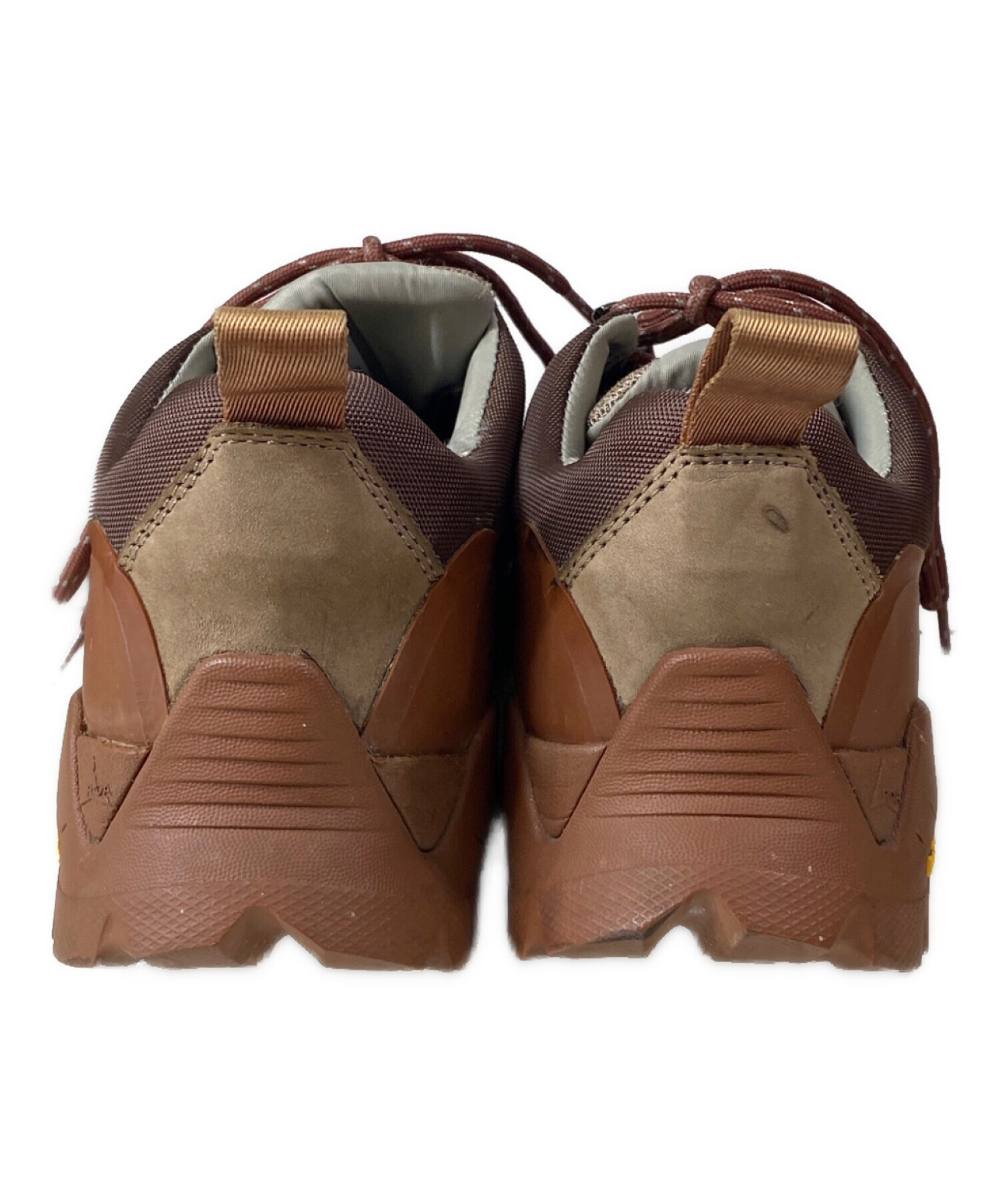 中古・古着通販】ROA (ロア) バイカラースニーカー ブラウン サイズ