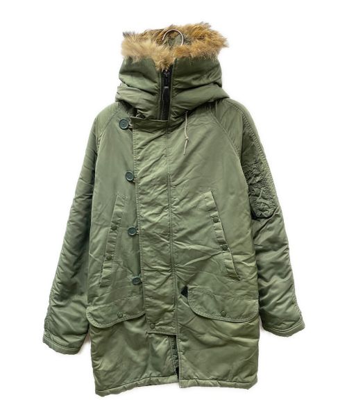 USA製 スピワック SPIEWAK N-3B アメリカ製 レディース 古着 中古・古着通販】SPIEWAK (スピワック) N-3Bタイプコート オリーブ