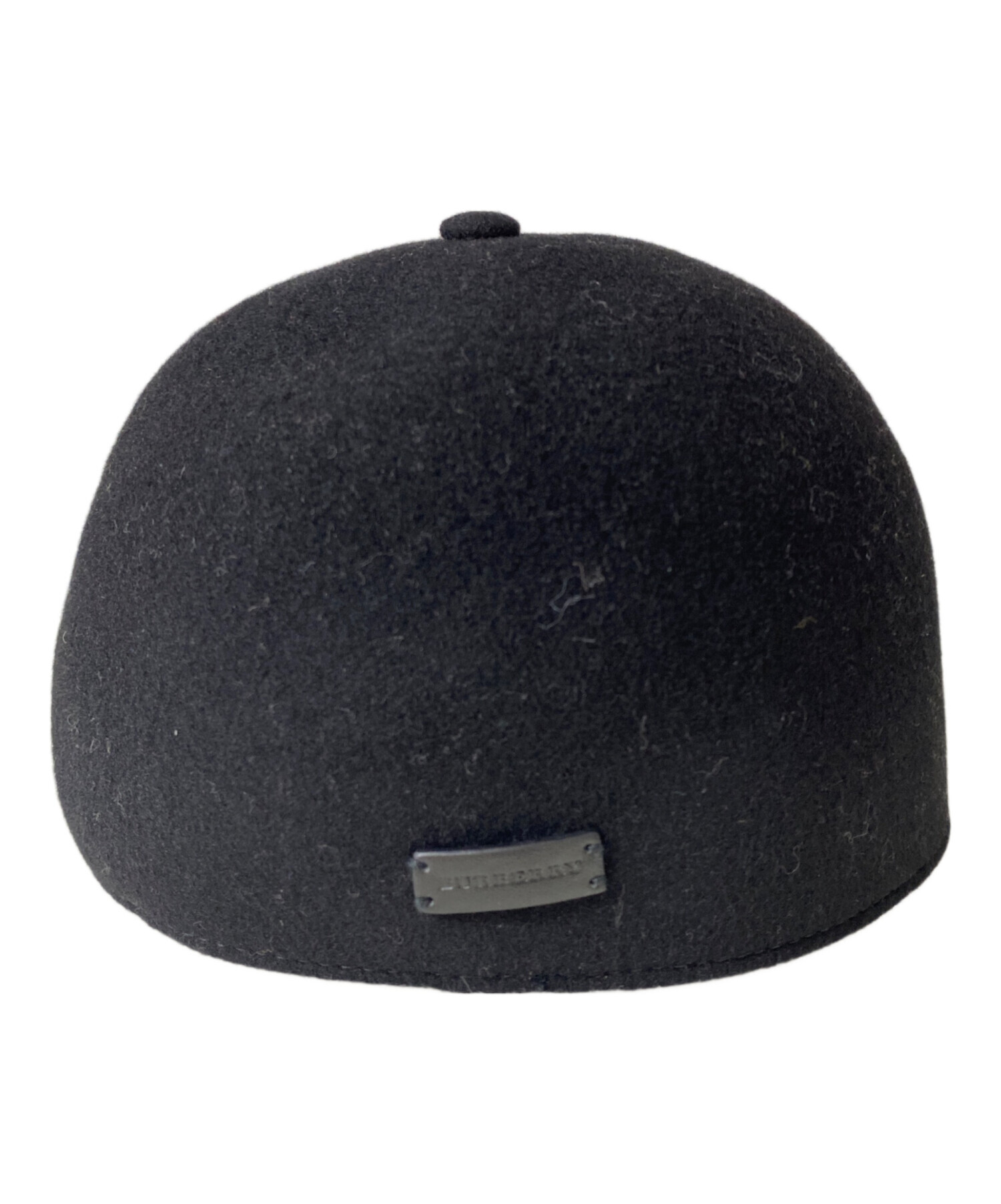 美品未使用BURBERRY ブラック キャップ M BURBERRY バーバリー ベースボールキャップ MH EKD APPLIQUE BSB