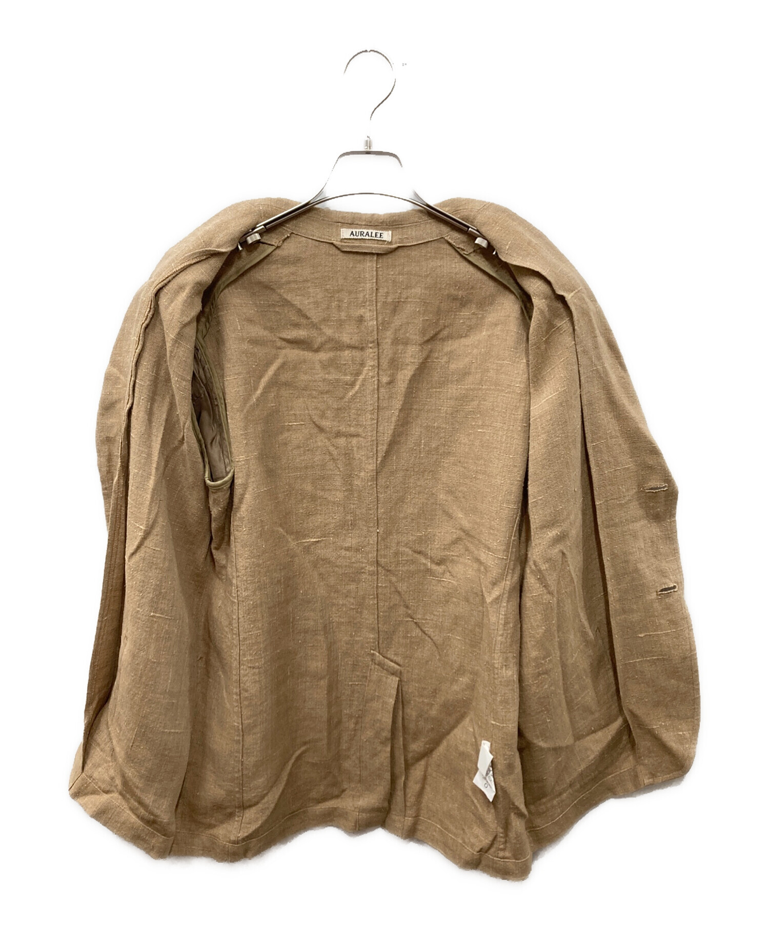 日*0様 AURALEE LINEN SILK SUMMER TWEED JAC AURALEE(オーラリー)の最新作、LINEN SILK SUMMER TWEED JACKET