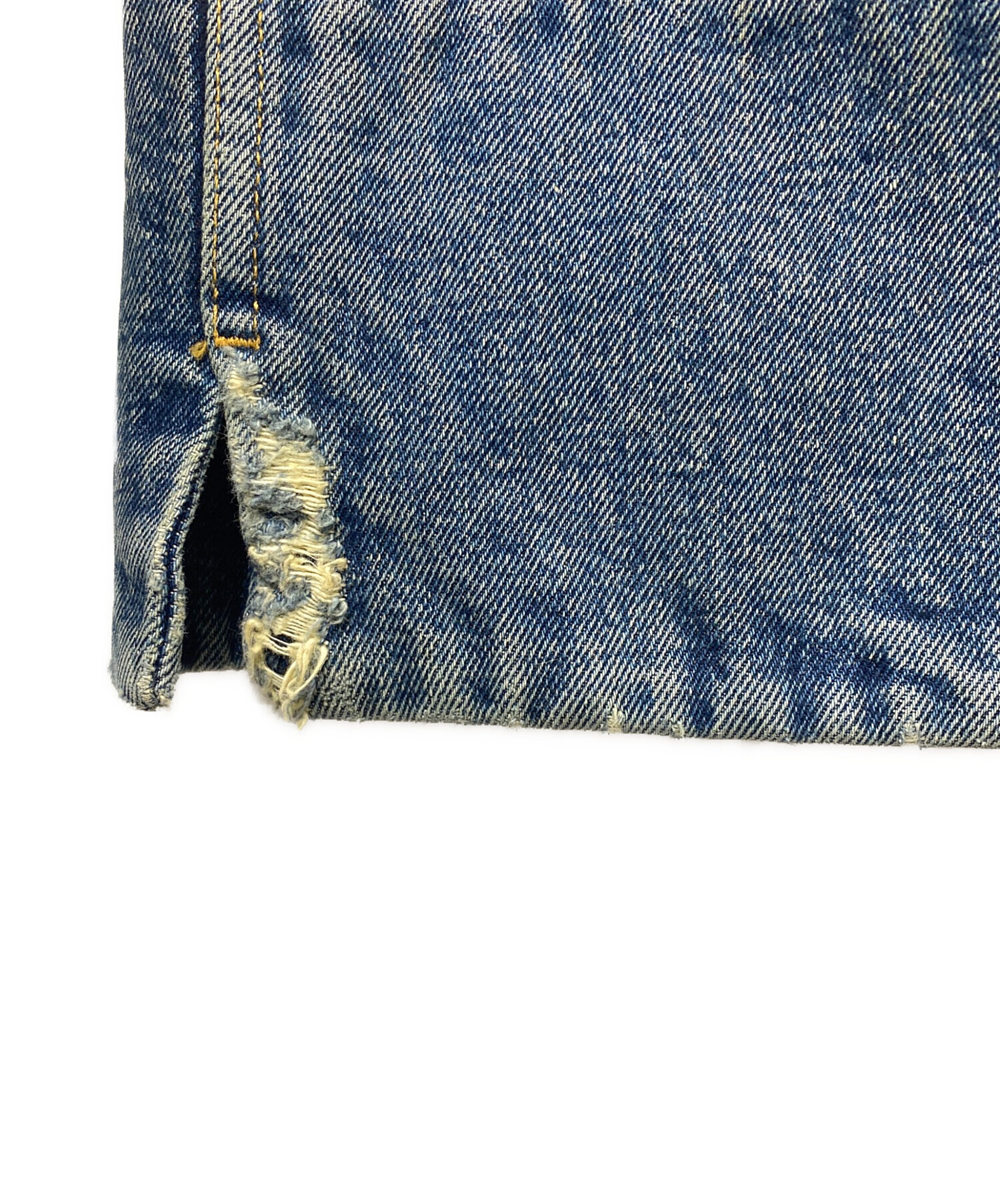 中古・古着通販】GIVENCHY (ジバンシィ) Distressed-Effect A-Line